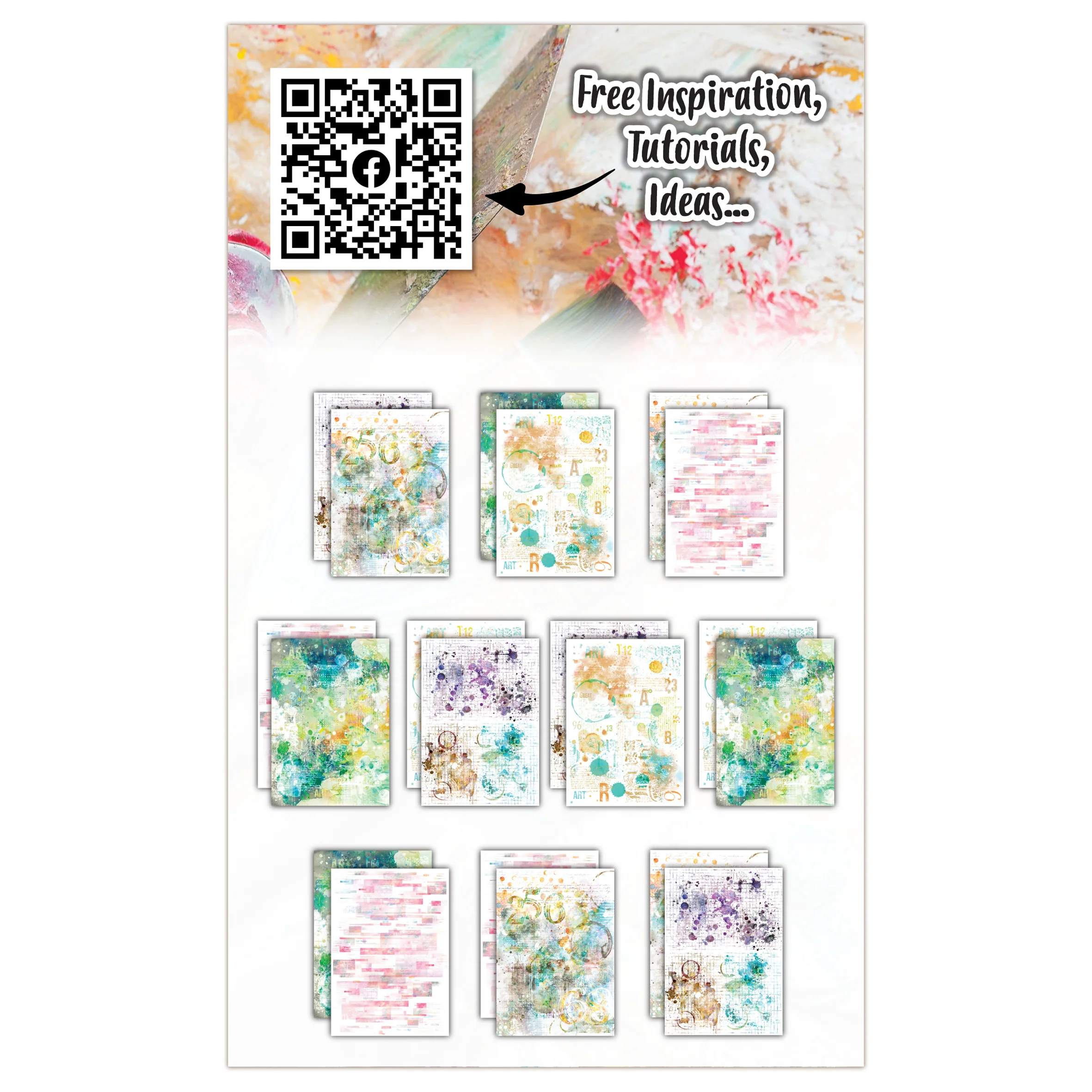 #07 - A6 Design Paper - Papyrus Vert - Image 3