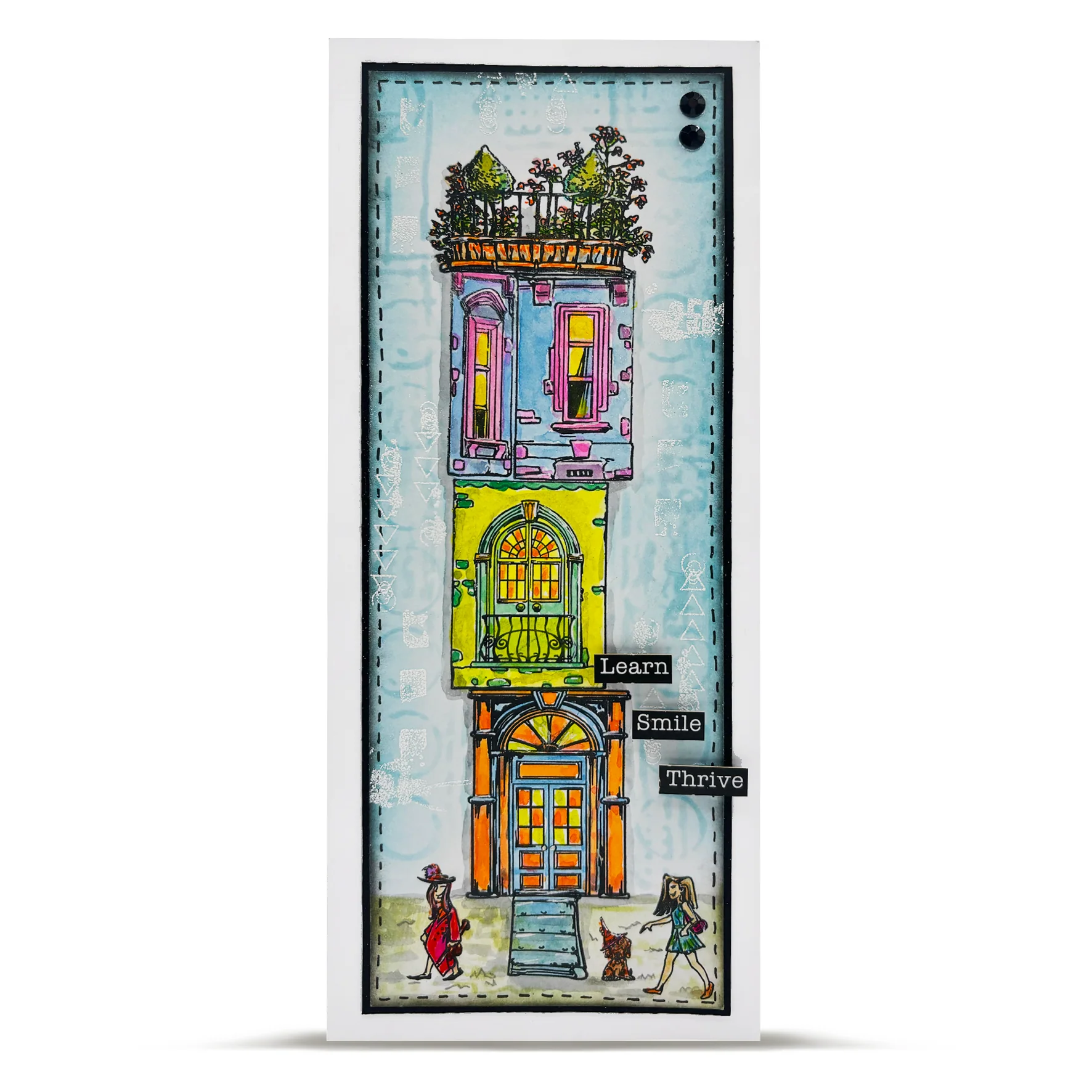 #10 - A6 Clear Stamp Set - Background - Image 3