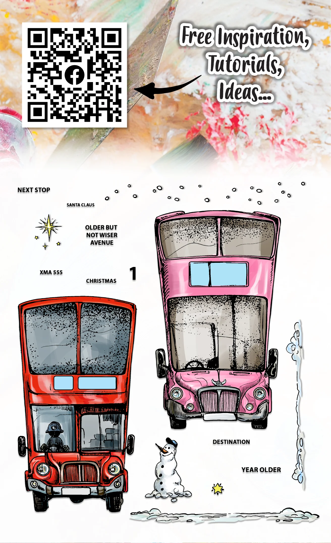 #1000 - A6 Stamp Set - All Aboard - Image 18