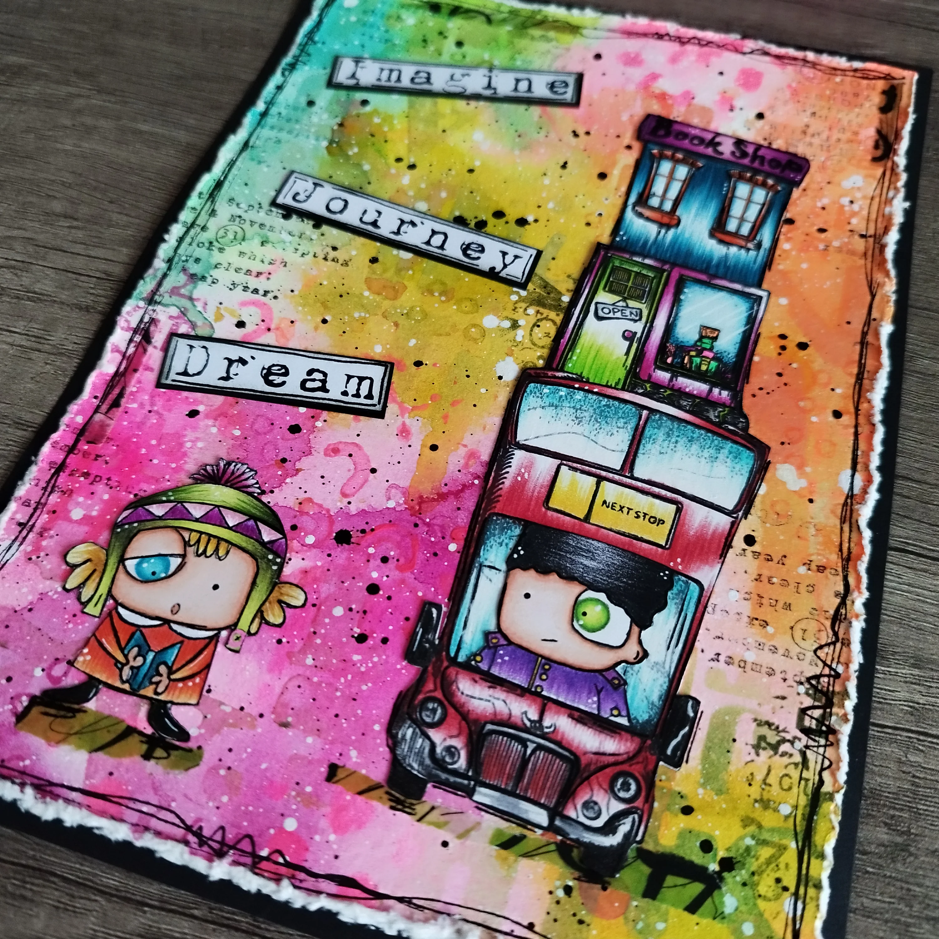 #1000 - A6 Stamp Set - All Aboard - Image 4