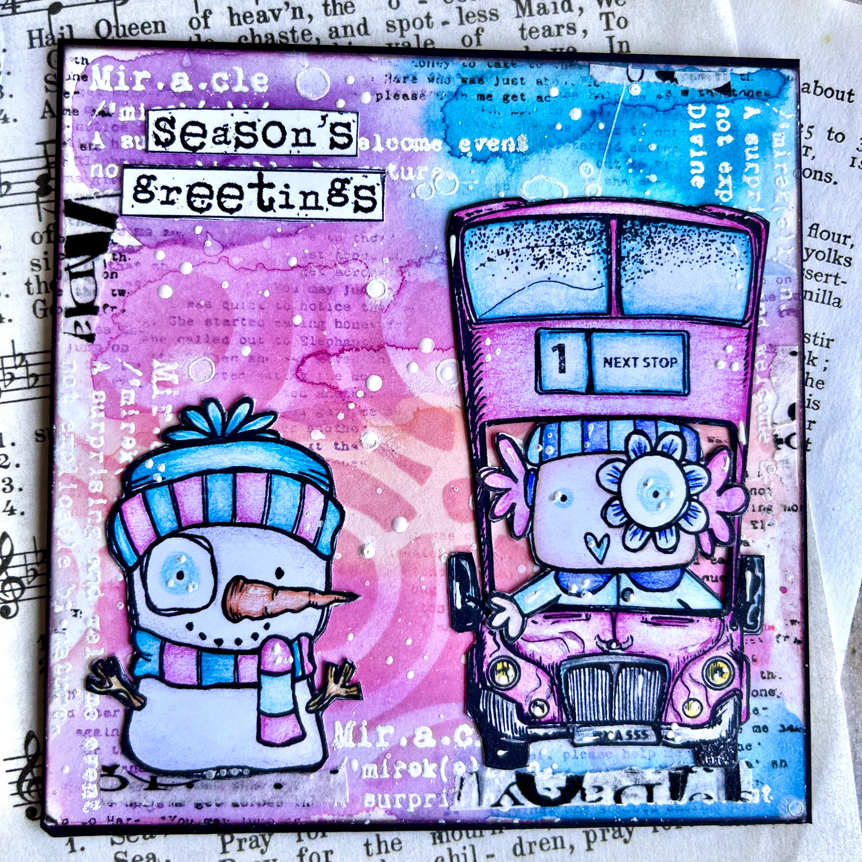 #1000 - A6 Stamp Set - All Aboard - Image 5