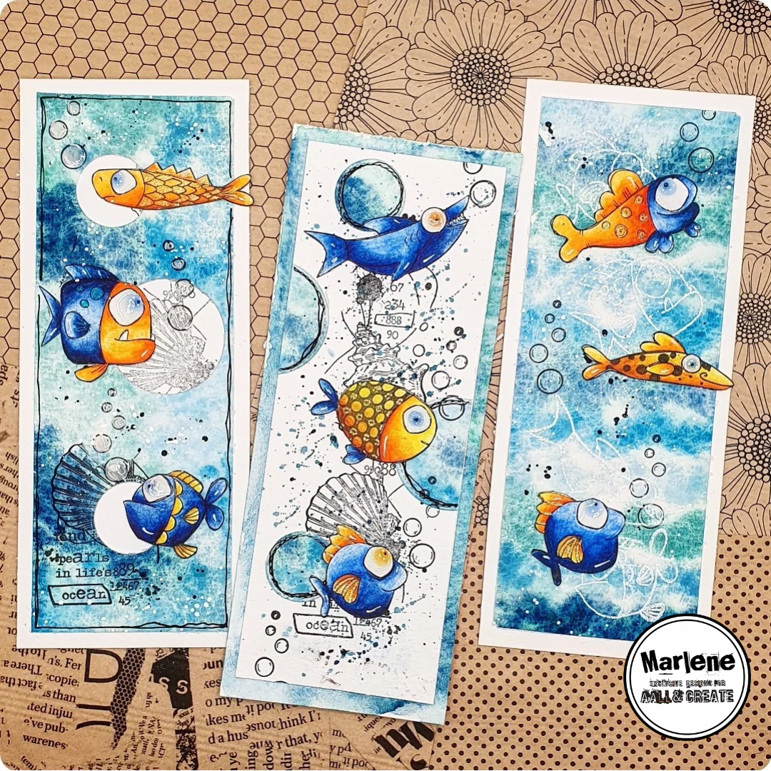 TP-1038 - A6 Stamp - Fish Tank - Image 5