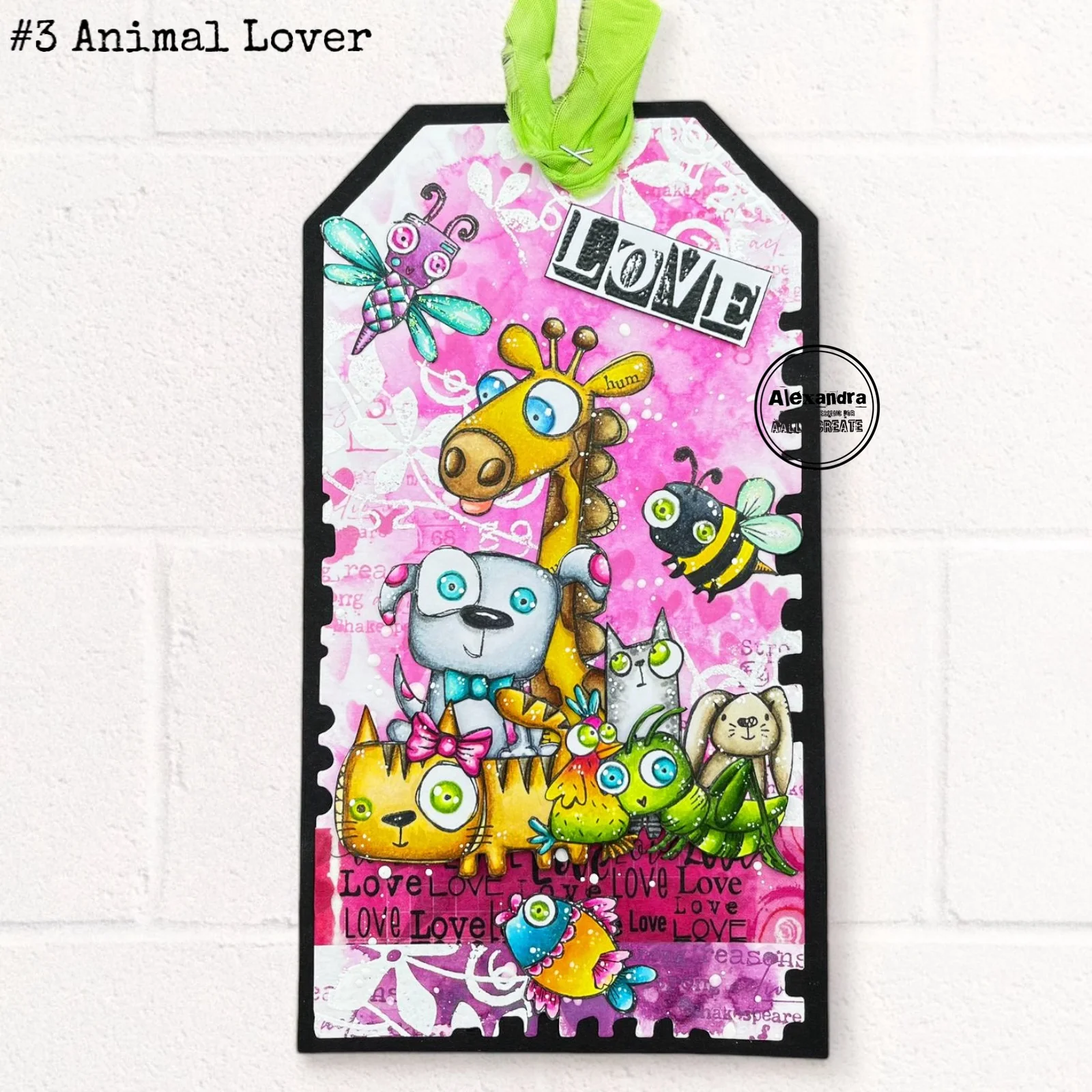 #1039 - A7 Stamp - Buzzie Bugs - Image 10