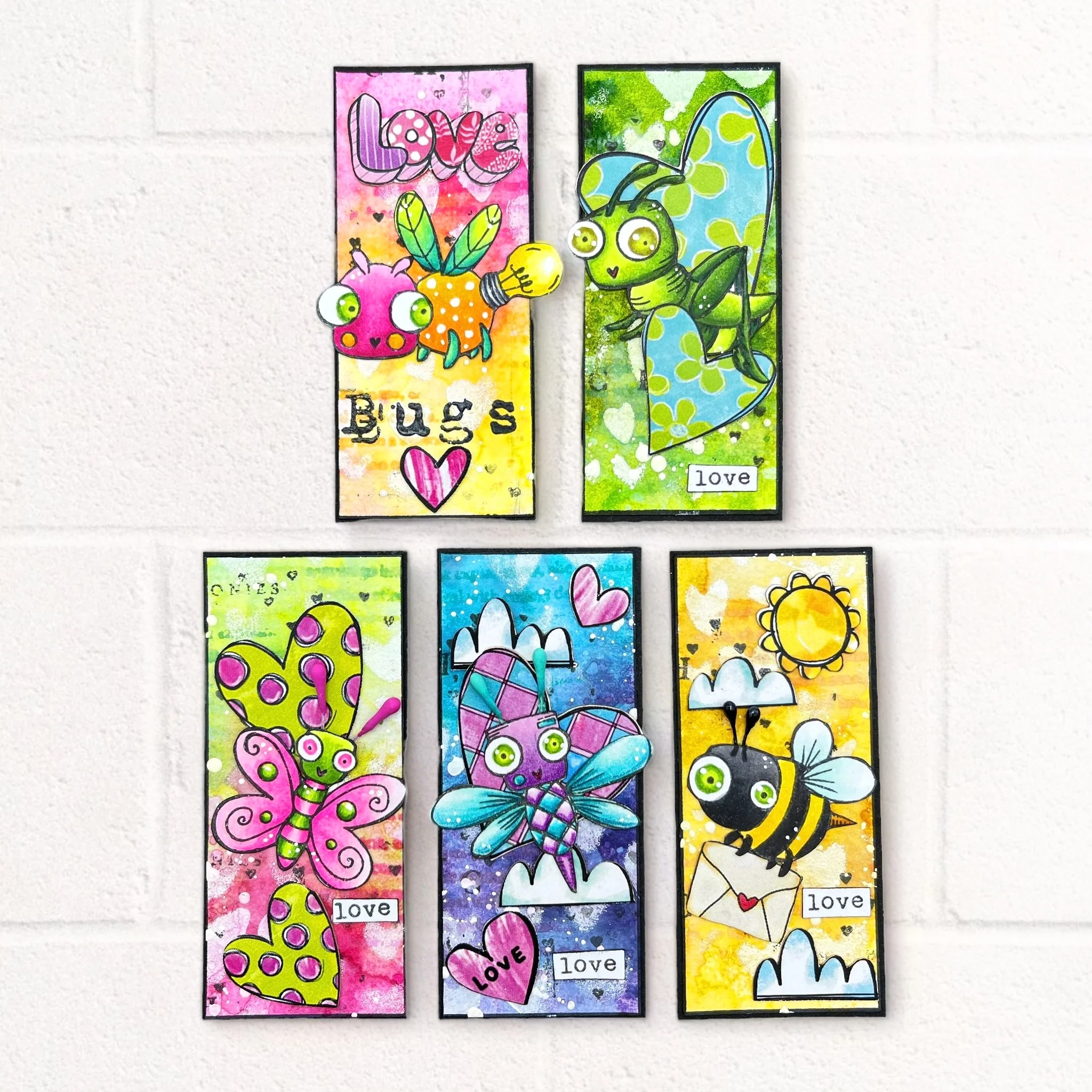 #1039 - A7 Stamp - Buzzie Bugs - Image 11