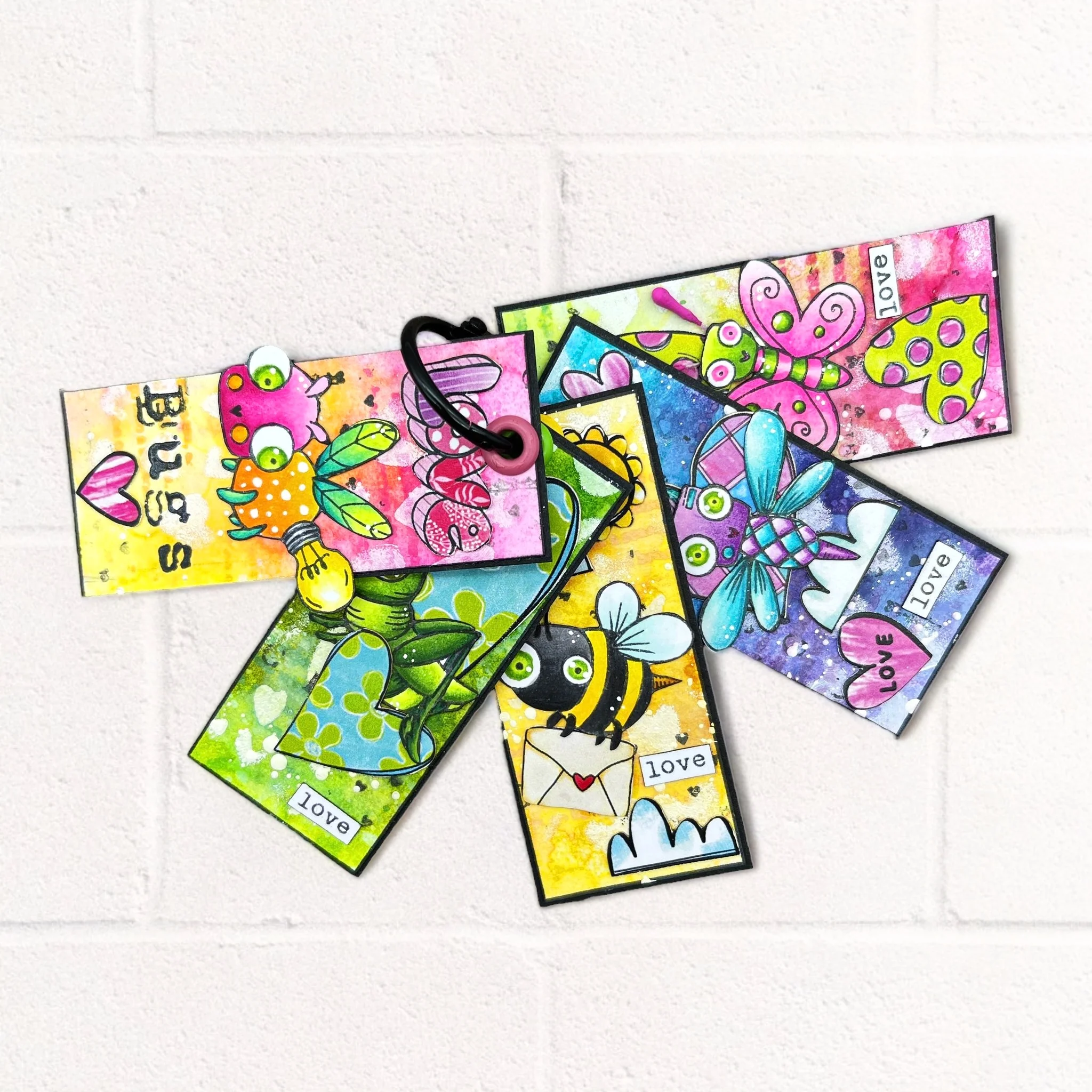 #1039 - A7 Stamp - Buzzie Bugs - Image 13