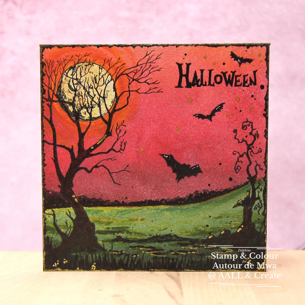 TP-1056 - A6 Stamp Set - Blood Moon Oak - Image 4