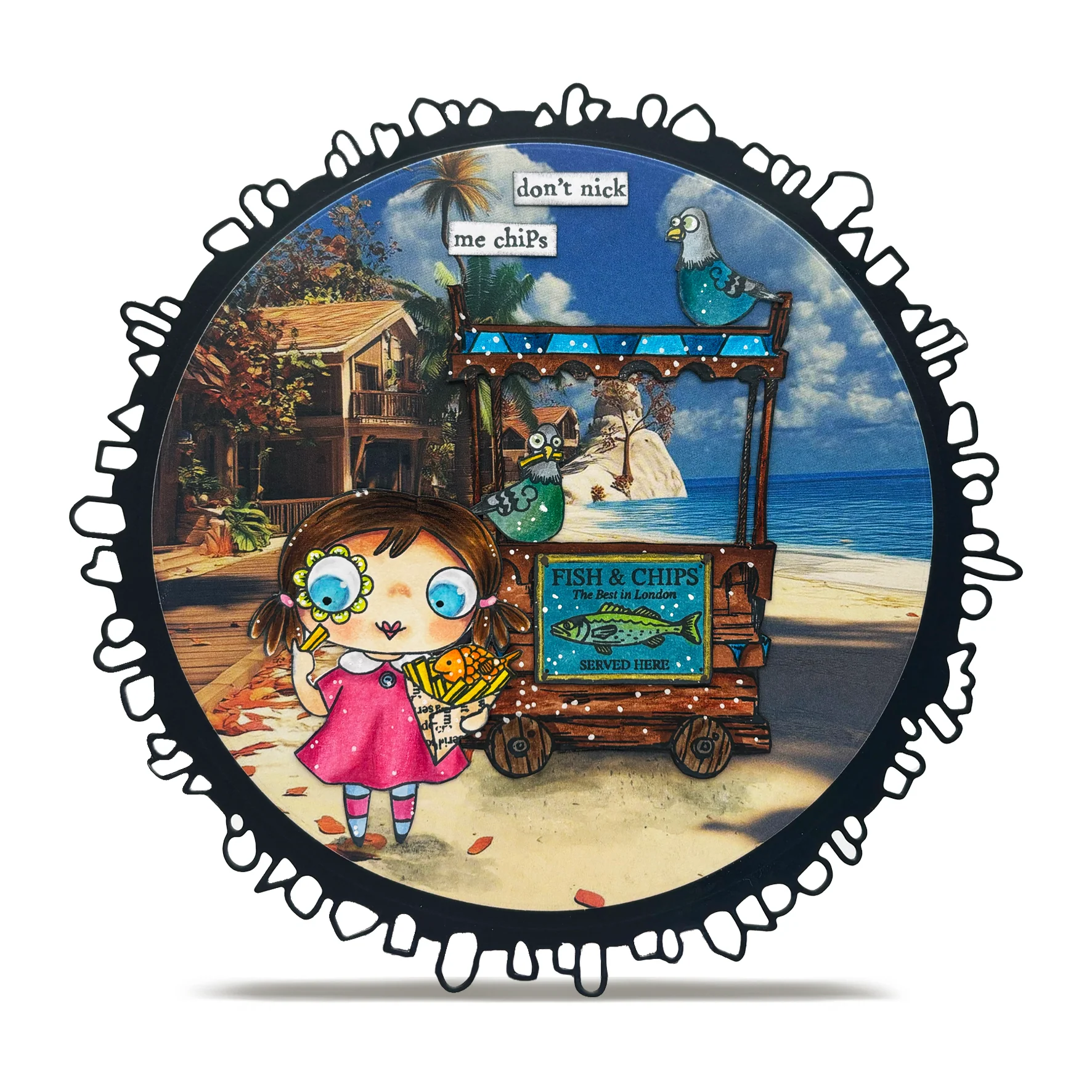 #1059 - A6 Stamp Set - Versi Trolley - Image 3