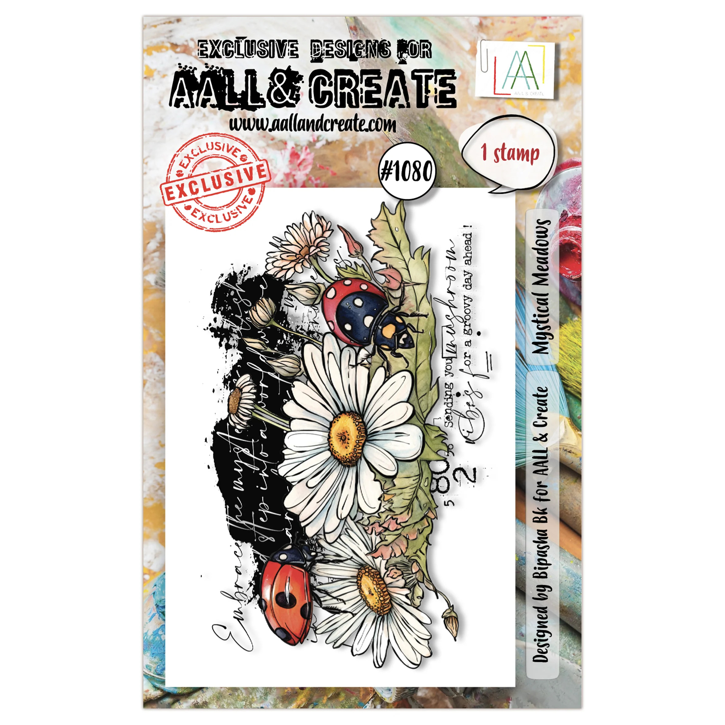 #1080 - A7 Stamp Set - Mystical Meadows