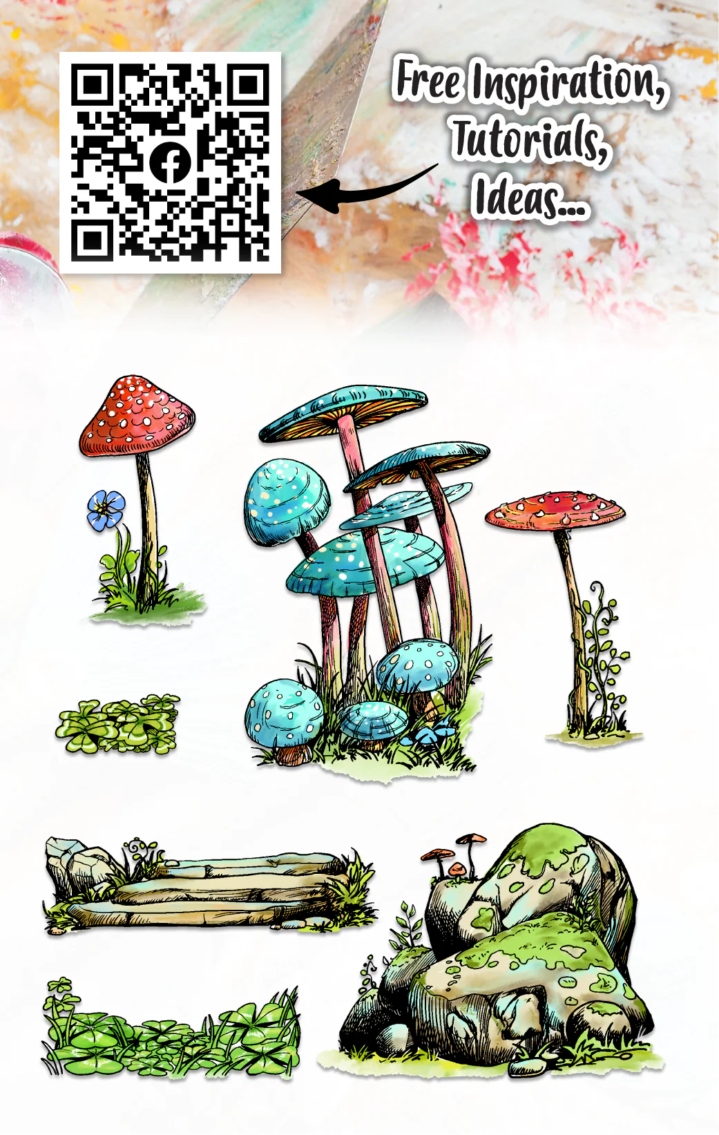 #1098 - A7 Stamp Set - Forest Accoutrements - Image 5