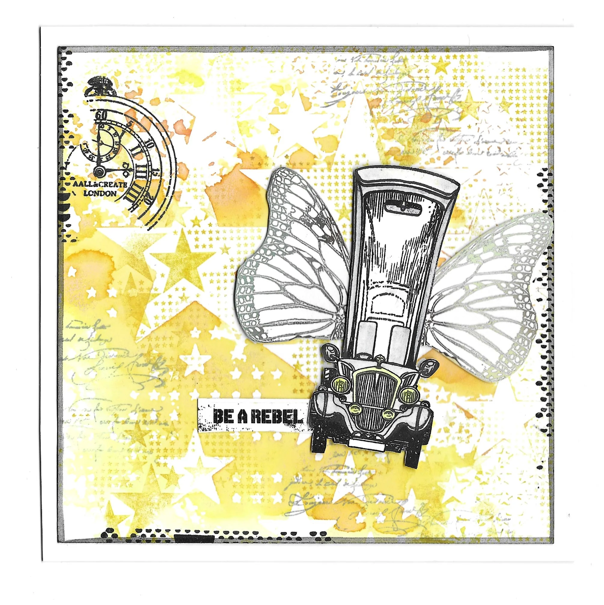 #1112 - A6 Stamp Set - Movin' On Up - Image 14