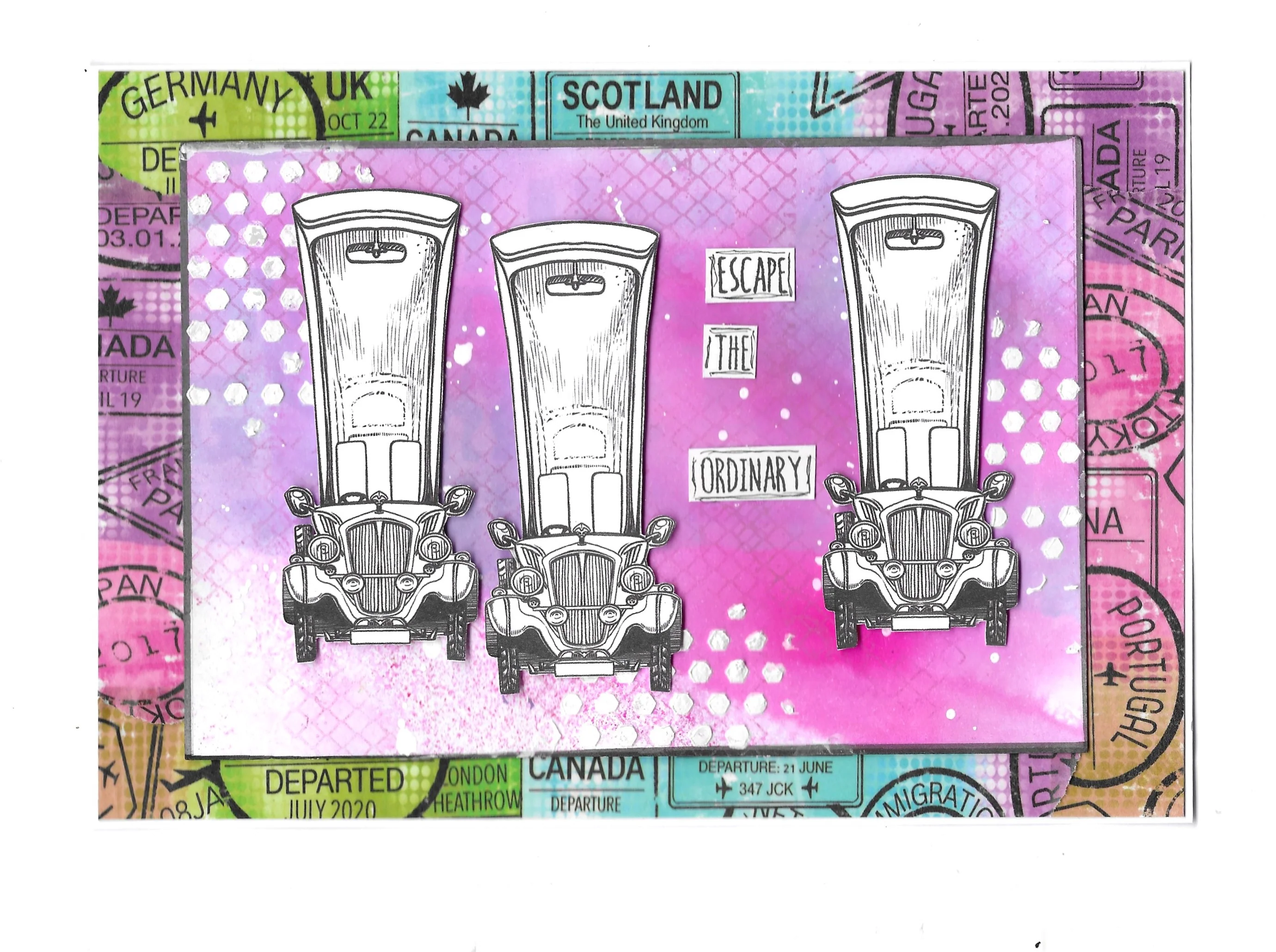 #1112 - A6 Stamp Set - Movin' On Up - Image 20