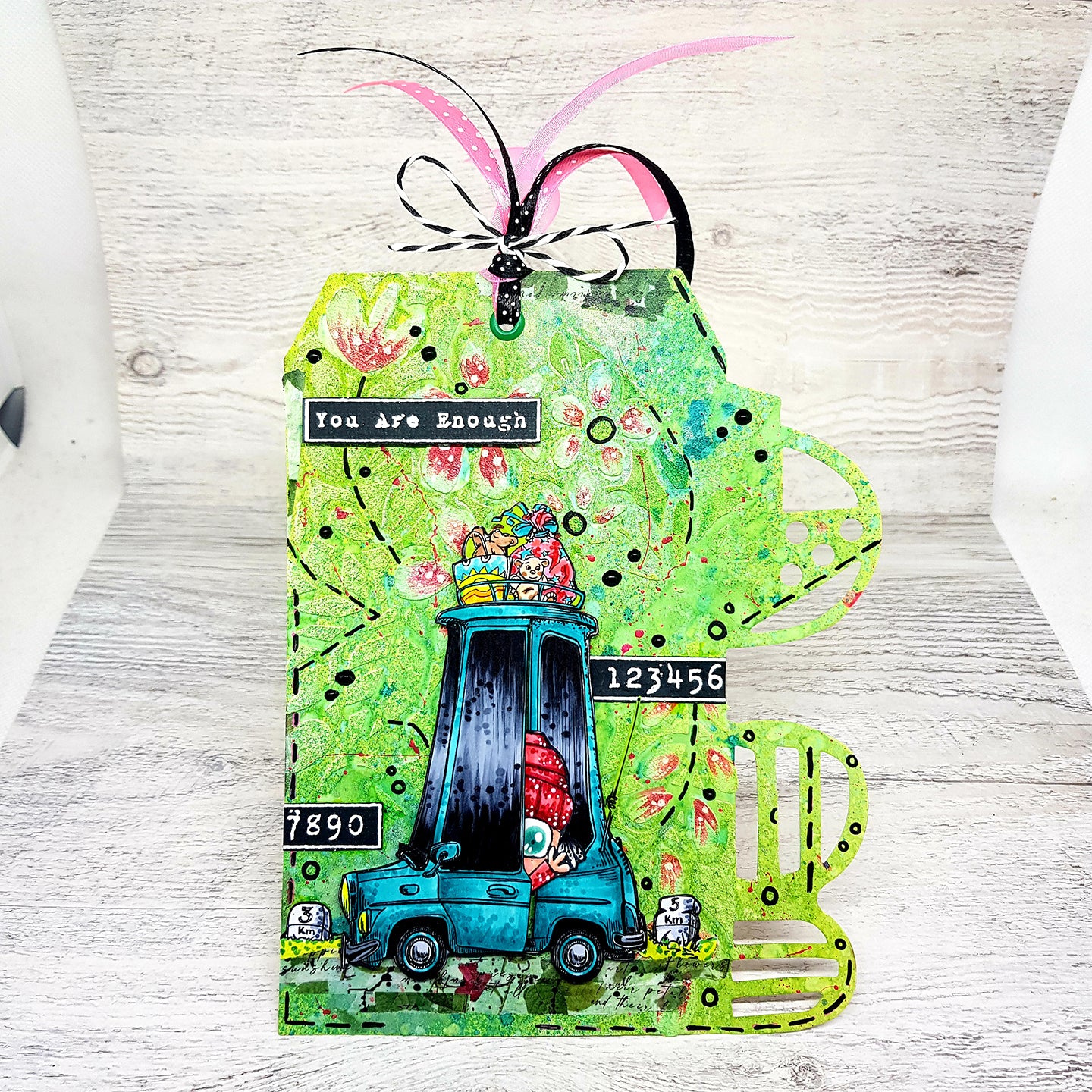 #1112 - A6 Stamp Set - Movin' On Up - Image 8