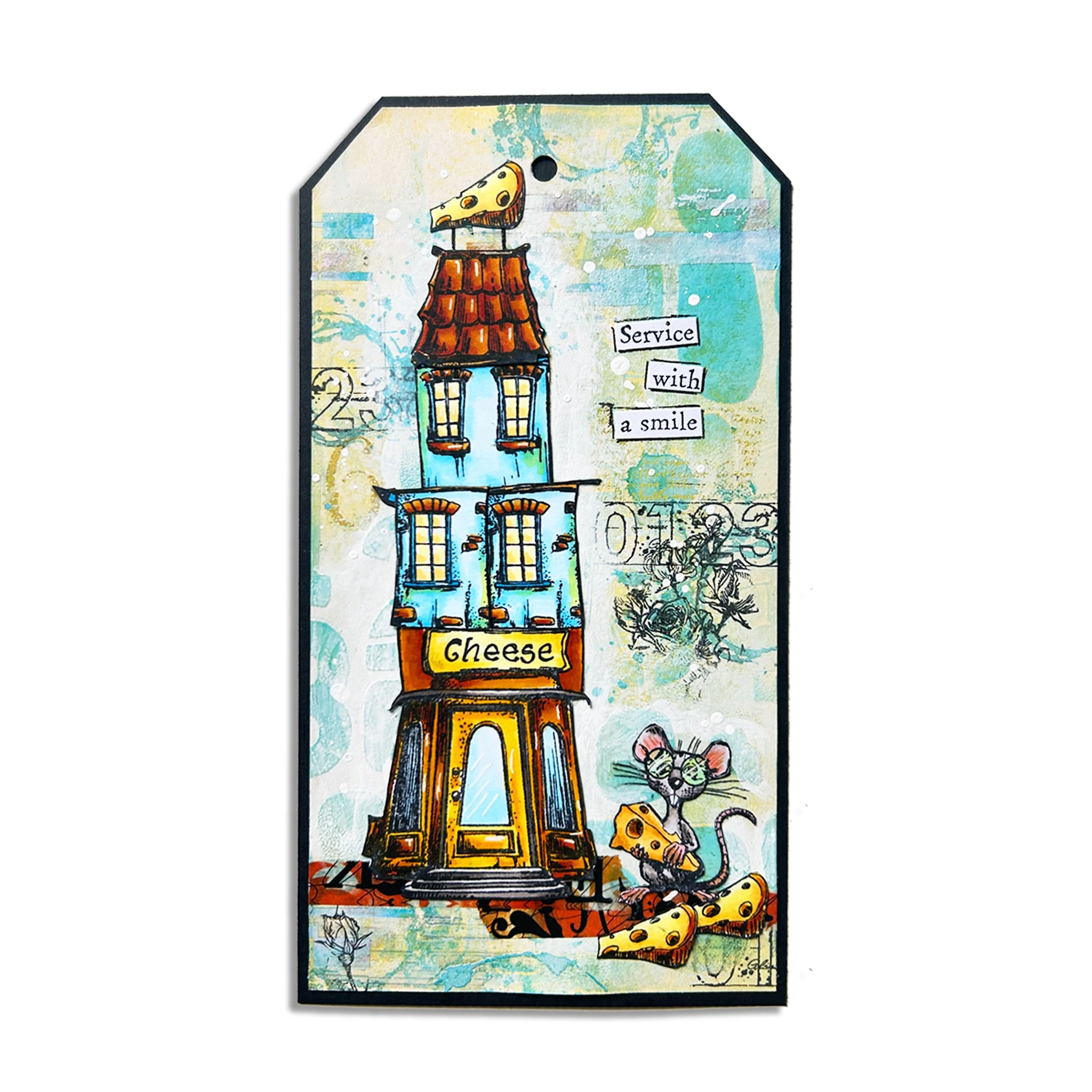 TP-1124 - A7 Stamp Set - Cheesed To Meet You - Image 3