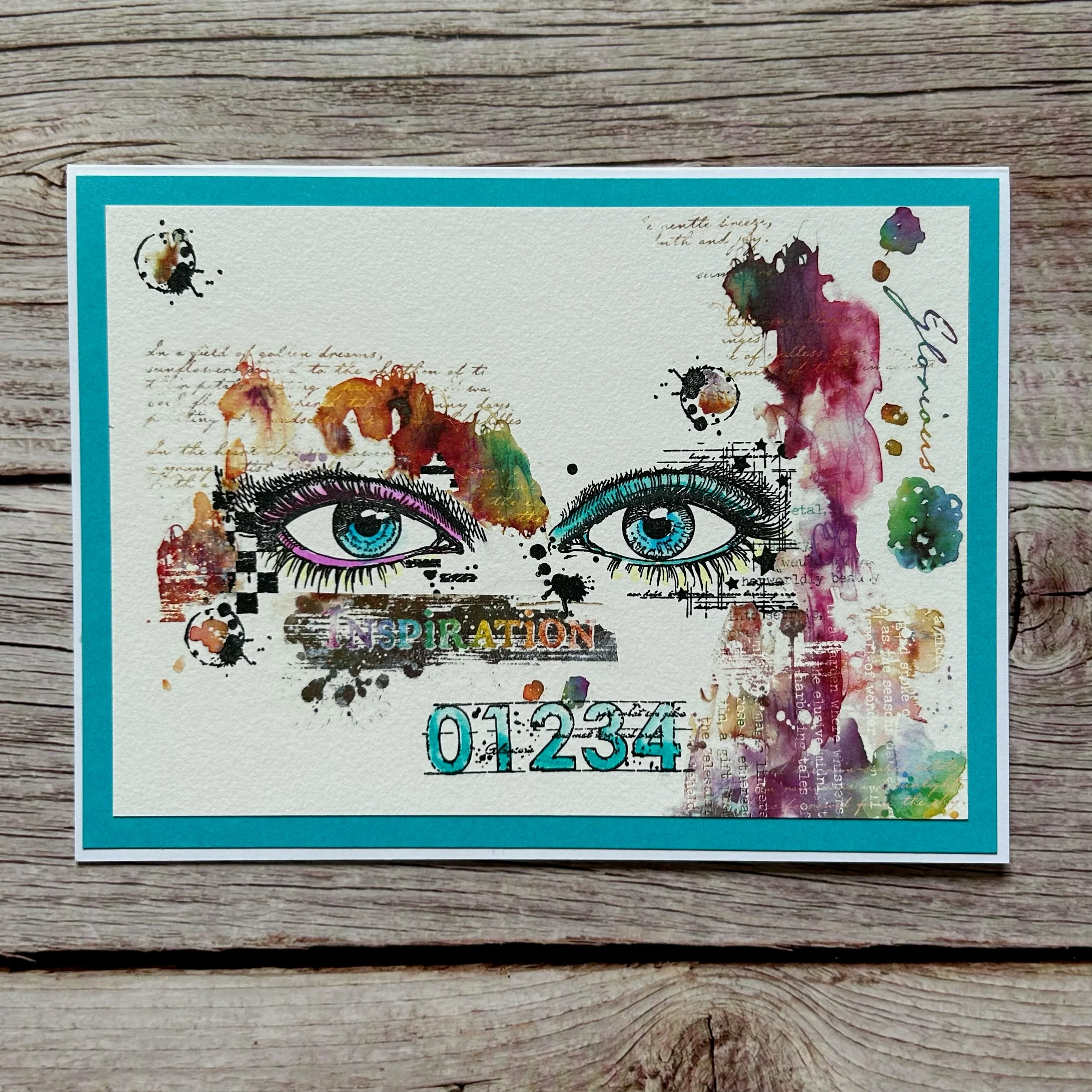 #1154 - A8 Stamp Set - Eyeful - Image 6
