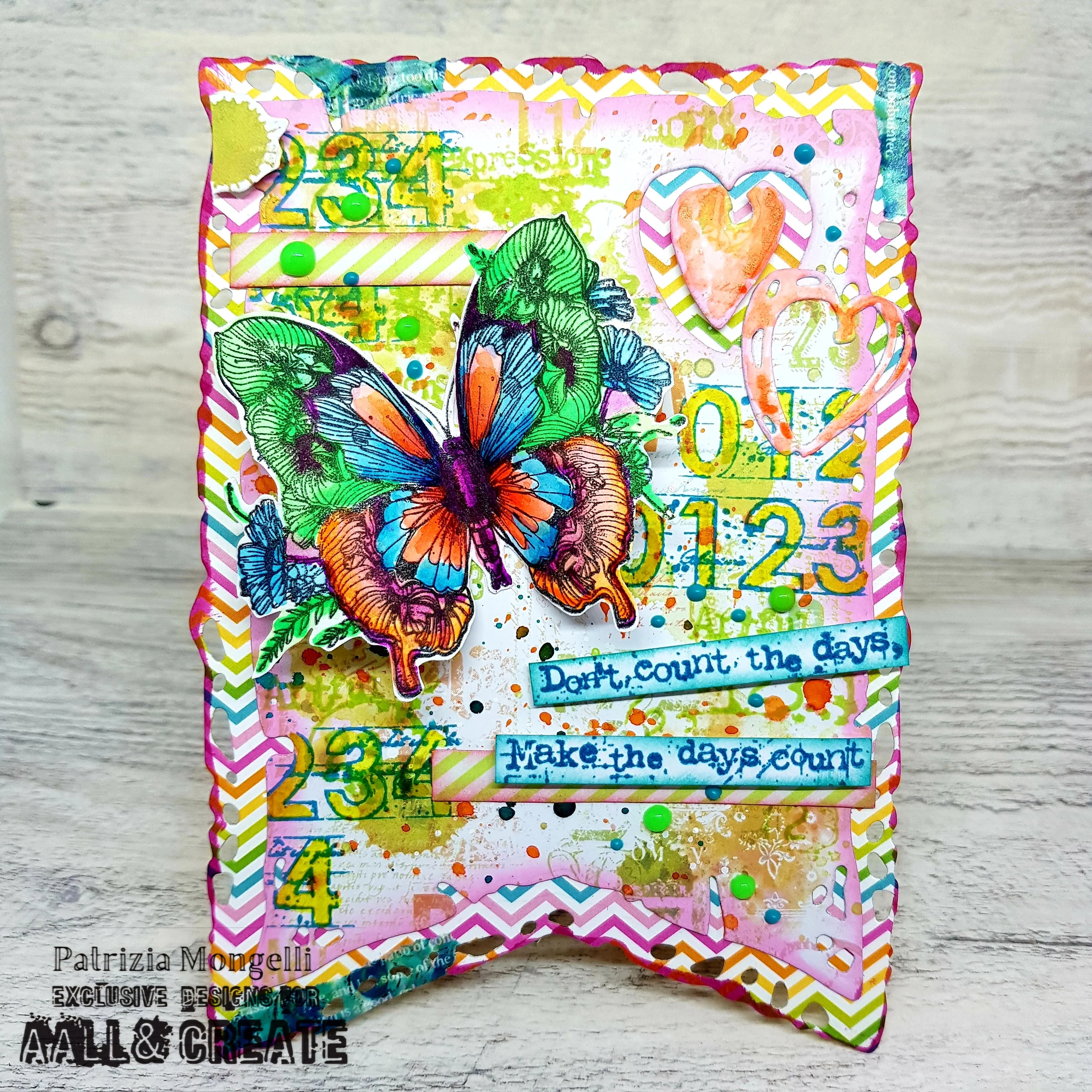 #1156 - A8 Stamp Set - Numero Uno - Image 20