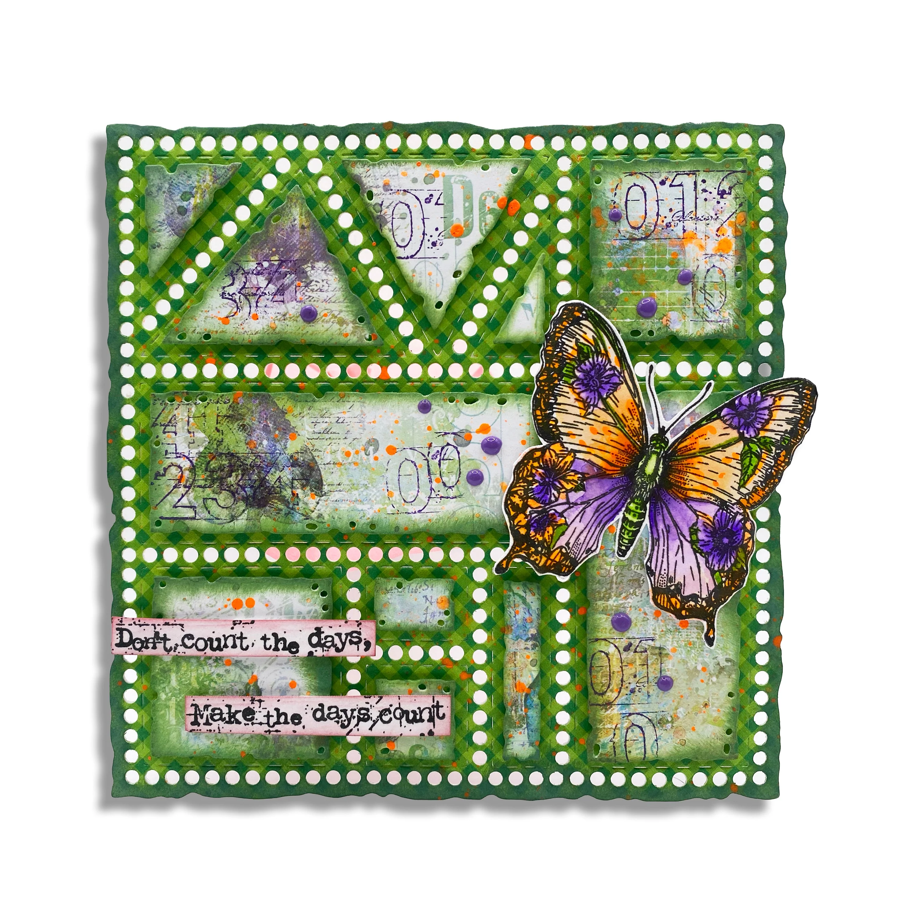 #1156 - A8 Stamp Set - Numero Uno - Image 22