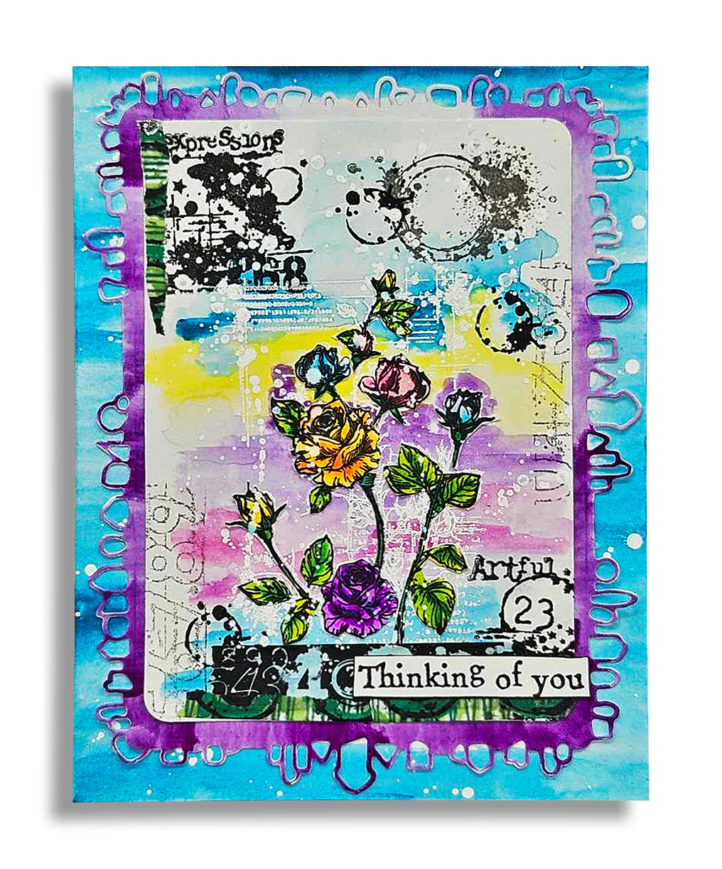 #1161 - A8 Stamp Set - Trio Cirque - Image 13