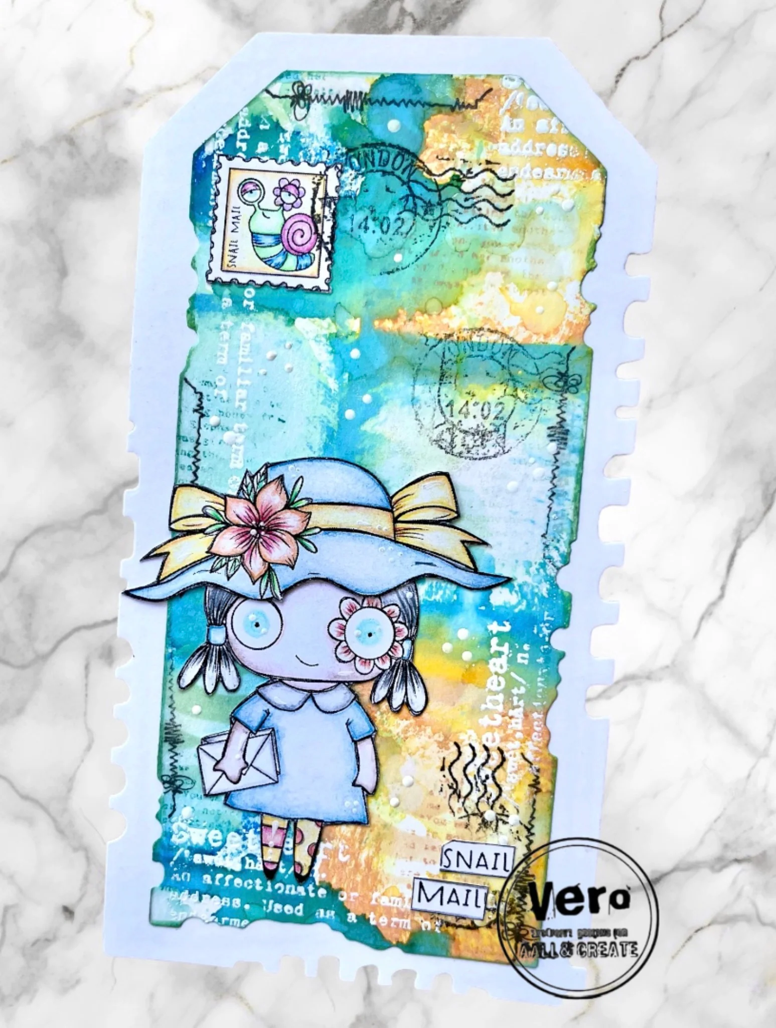 TP-1165 - A7 Stamp Set - Snail Mail - Image 7