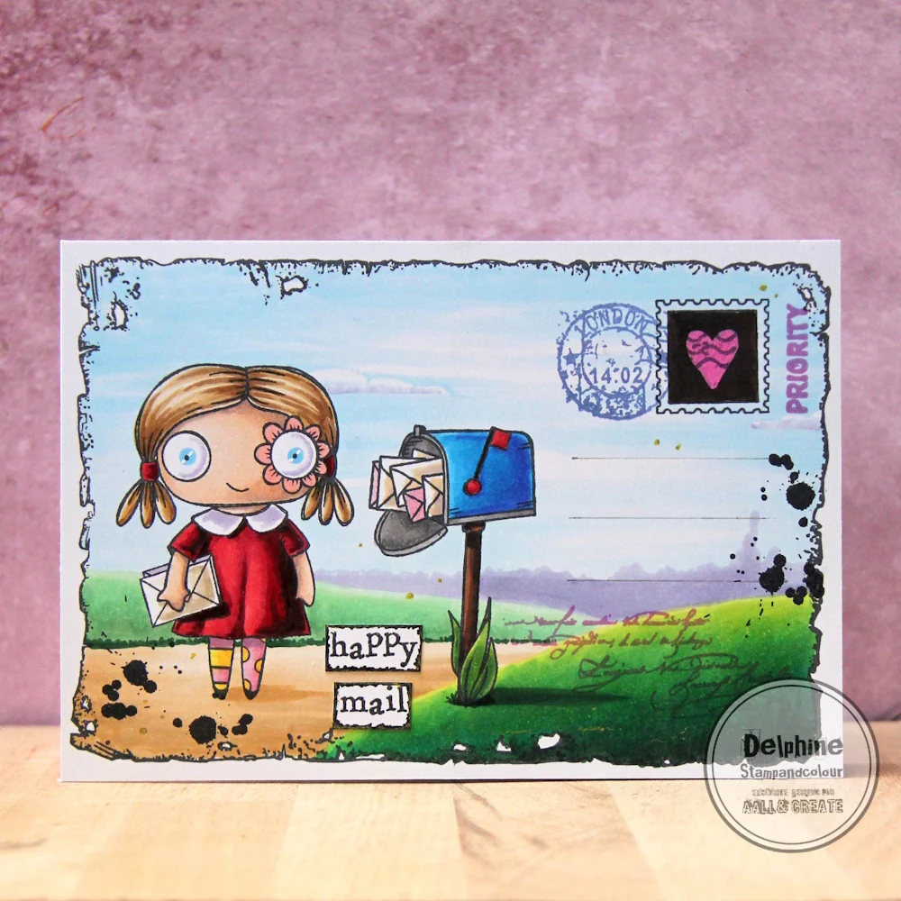 TP-1165 - A7 Stamp Set - Snail Mail - Image 9