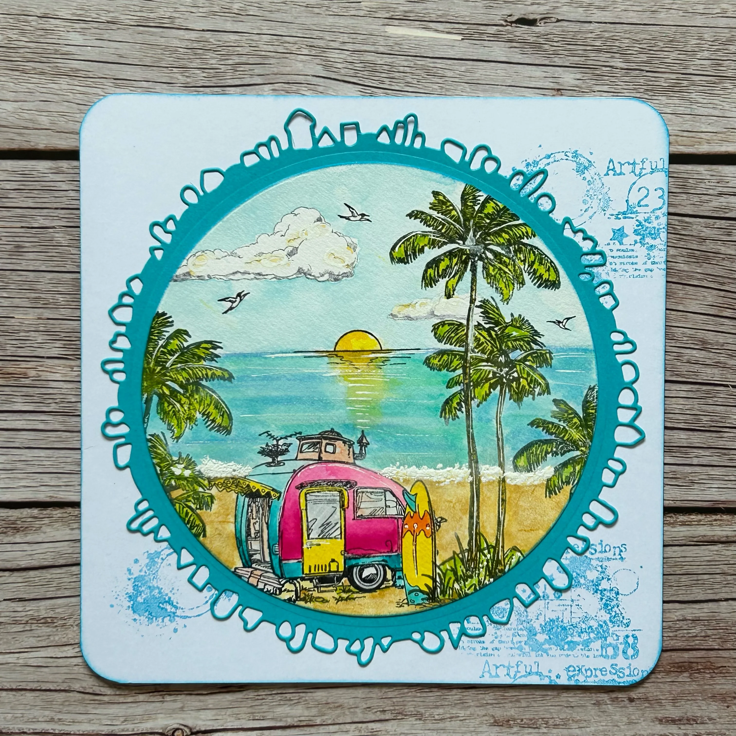 TP-1183 - A6 Stamp Set - Caravan Palmeraie - Image 5