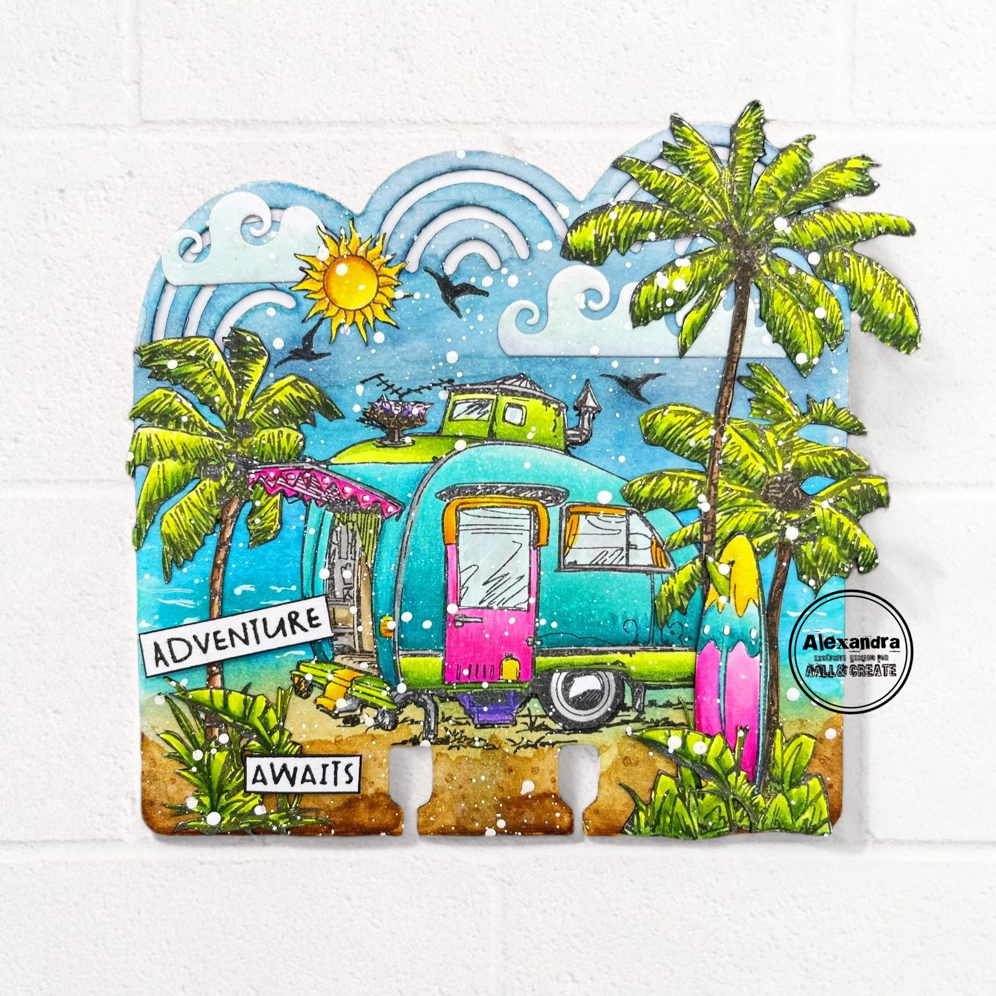 TP-1183 - A6 Stamp Set - Caravan Palmeraie - Image 7
