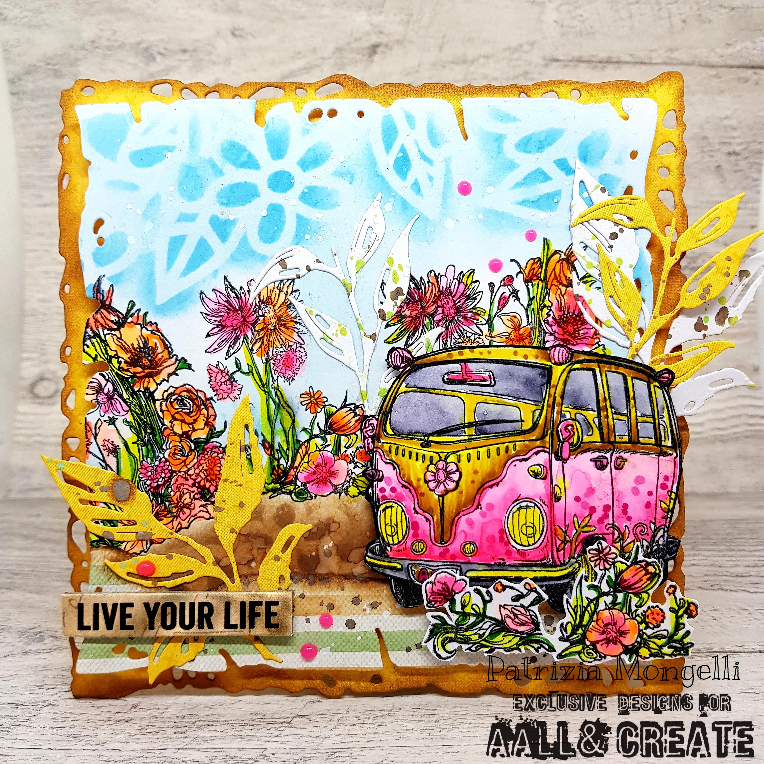 TP-1184 - A6 Stamp Set - Babylon Camper - Image 11