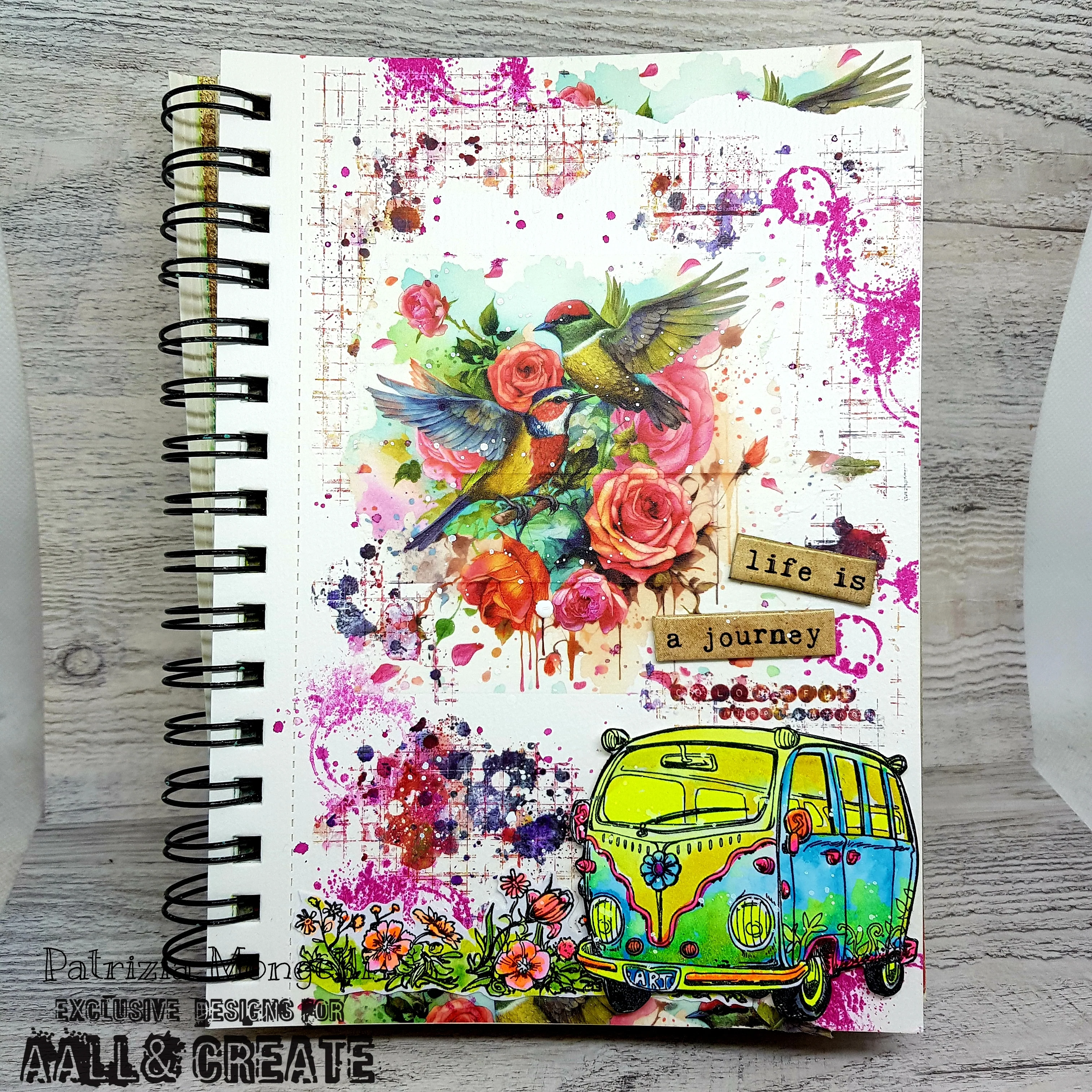 TP-1184 - A6 Stamp Set - Babylon Camper - Image 12