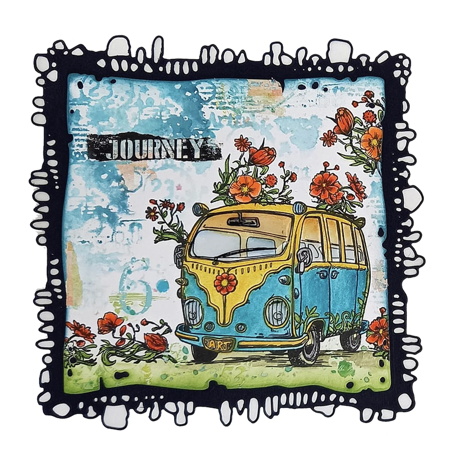 TP-1184 - A6 Stamp Set - Babylon Camper - Image 14