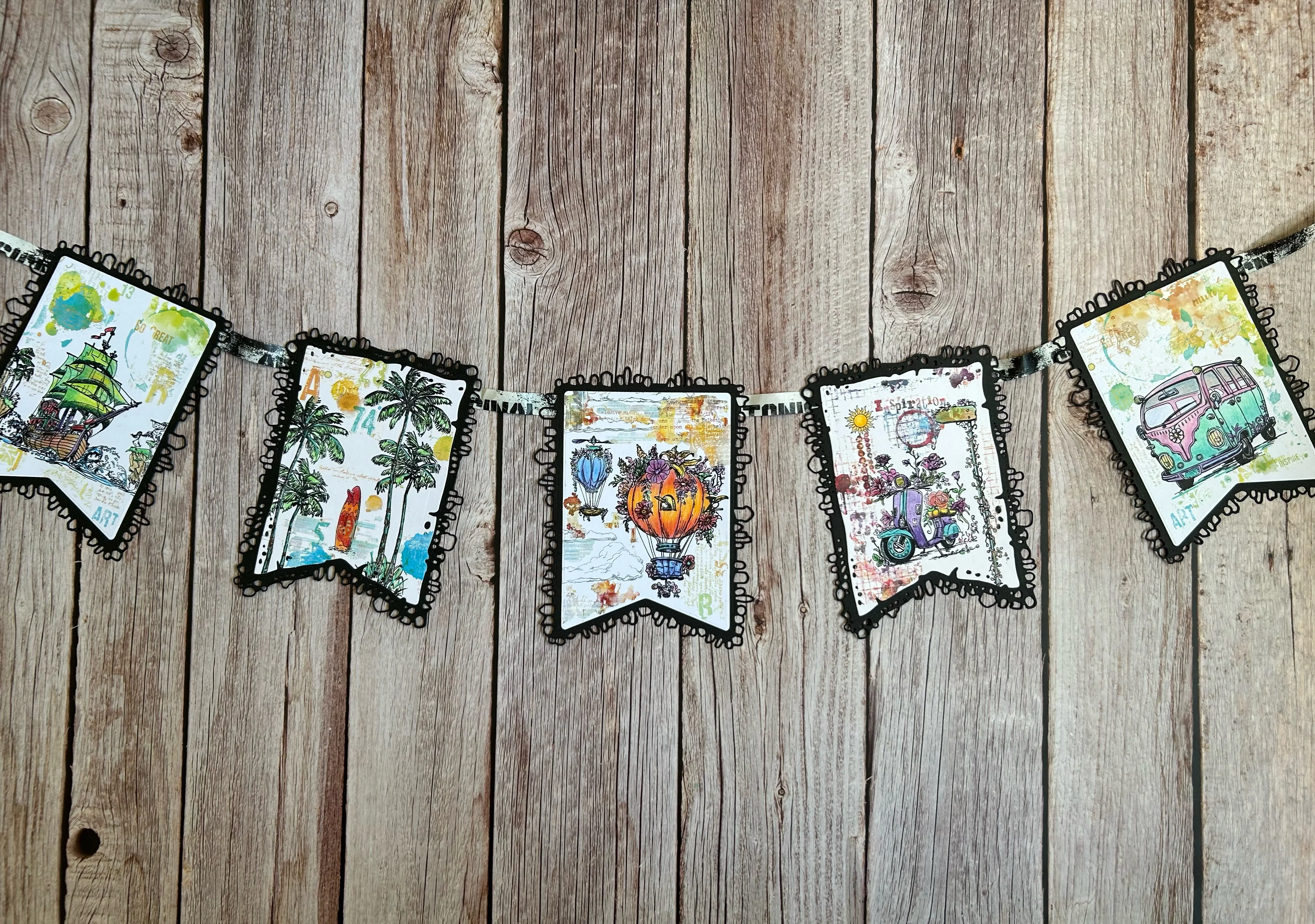 TP-1184 - A6 Stamp Set - Babylon Camper - Image 5
