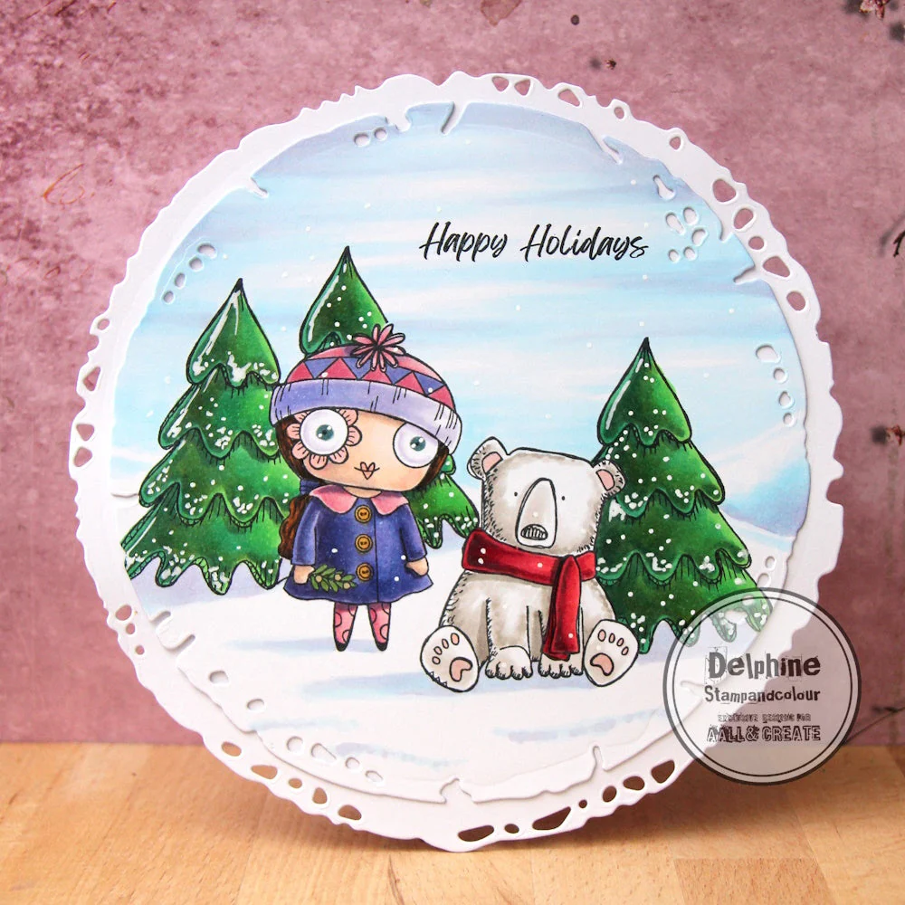 TP-1191 - A7 Stamp Set - Winter Is Magic - Image 2