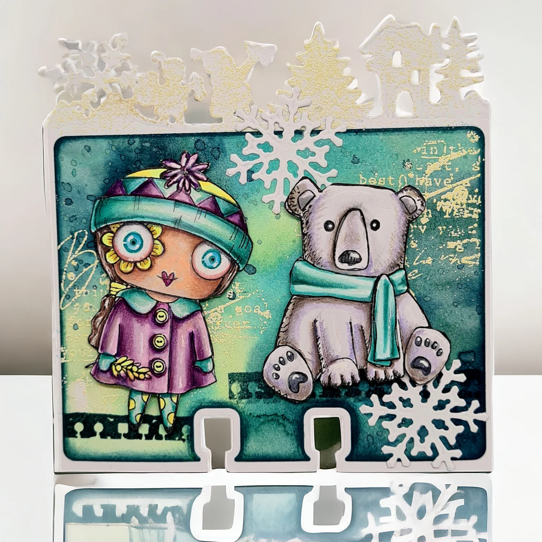 TP-1191 - A7 Stamp Set - Winter Is Magic - Image 3