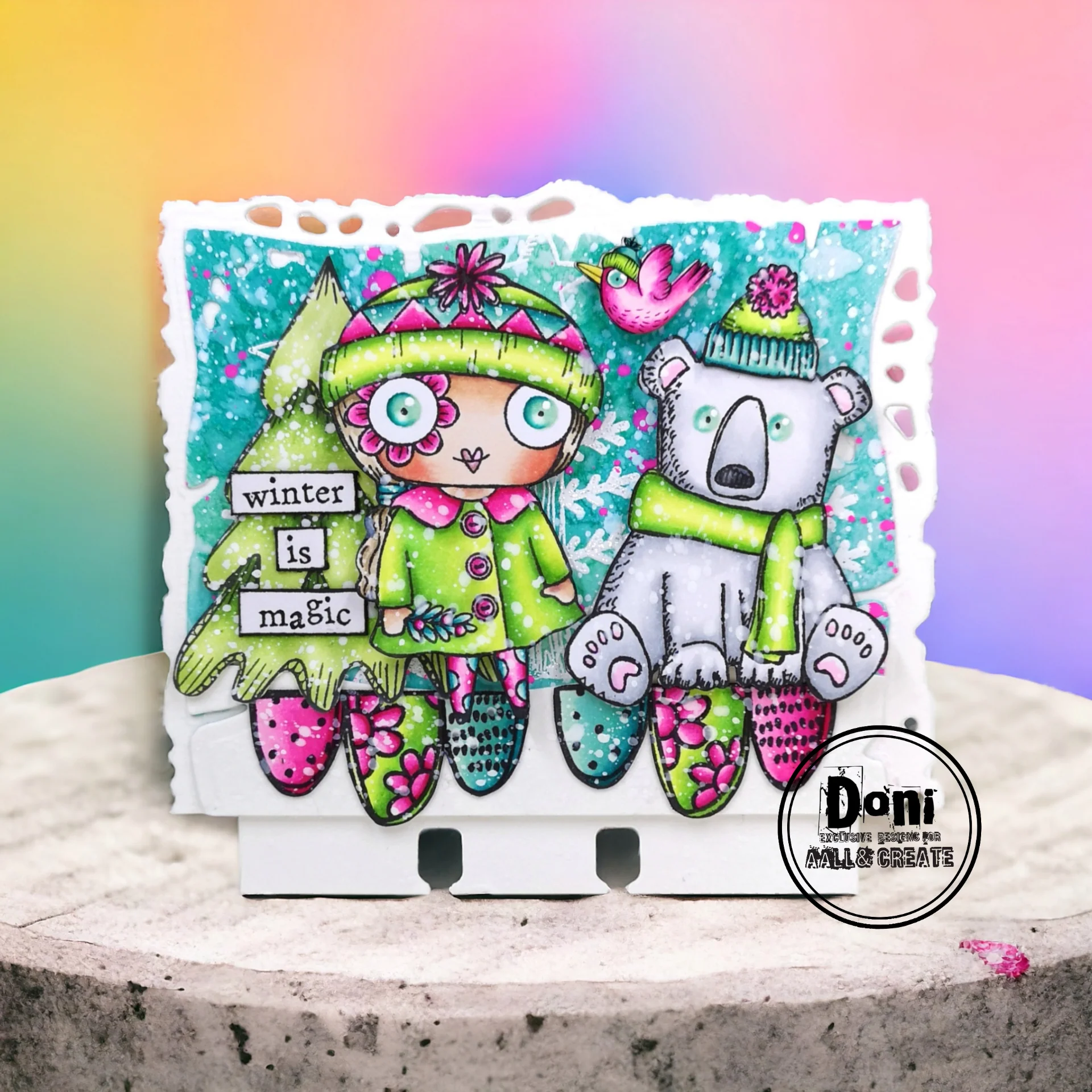 TP-1191 - A7 Stamp Set - Winter Is Magic - Image 4