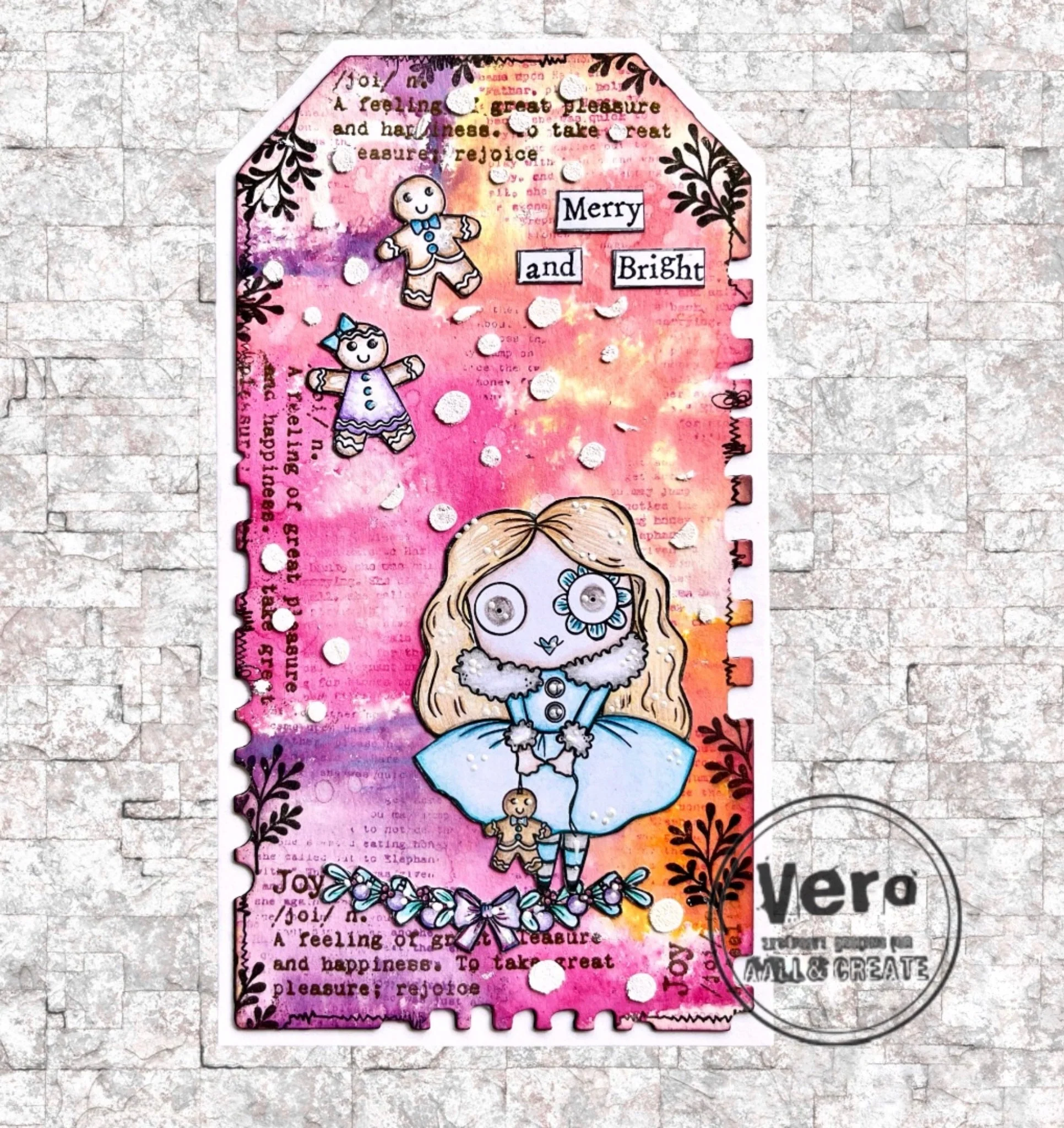 TP-1192 - A7 Stamp Set - Ginger's Gingerbread - Image 12