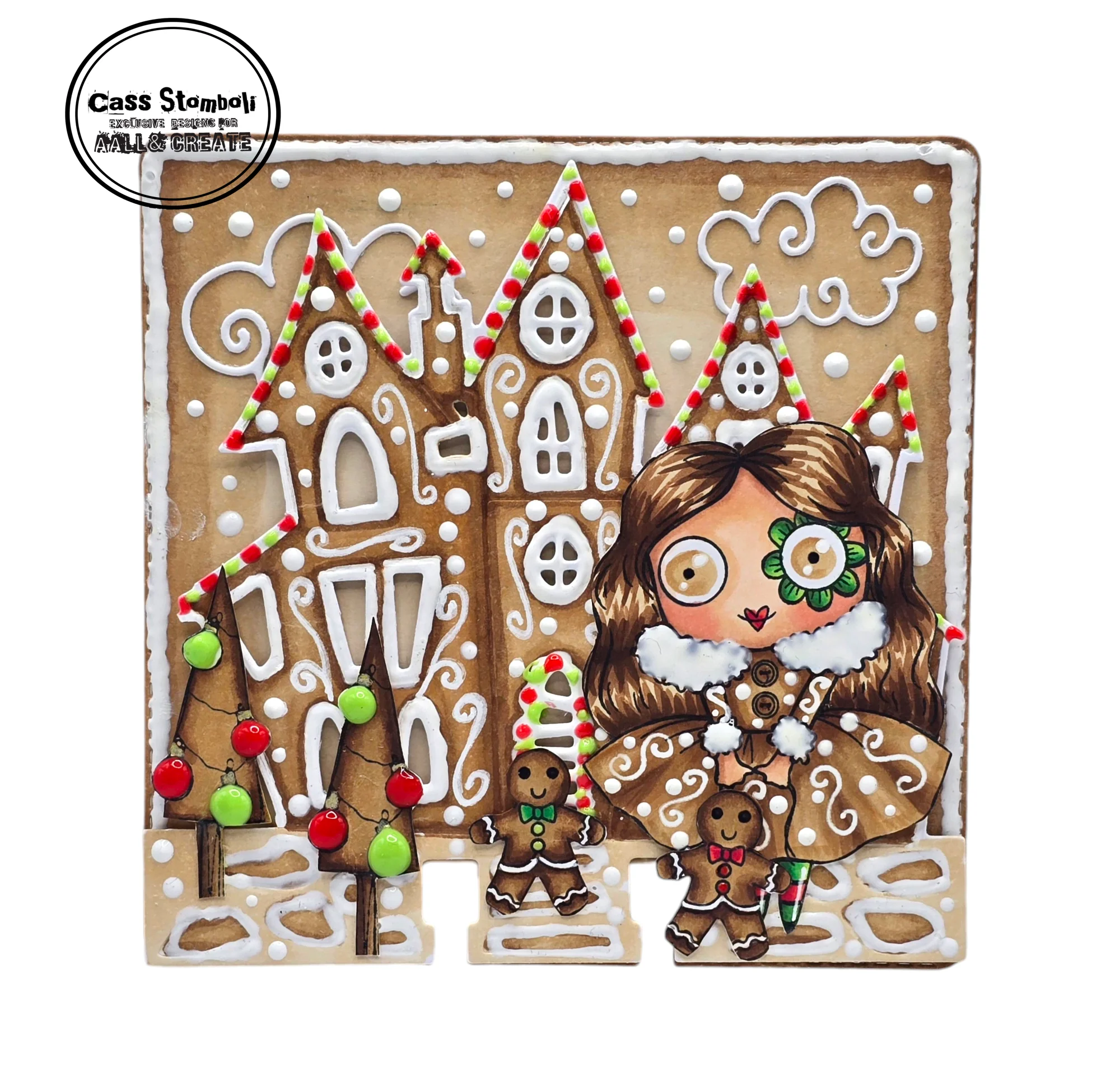 TP-1192 - A7 Stamp Set - Ginger's Gingerbread - Image 14