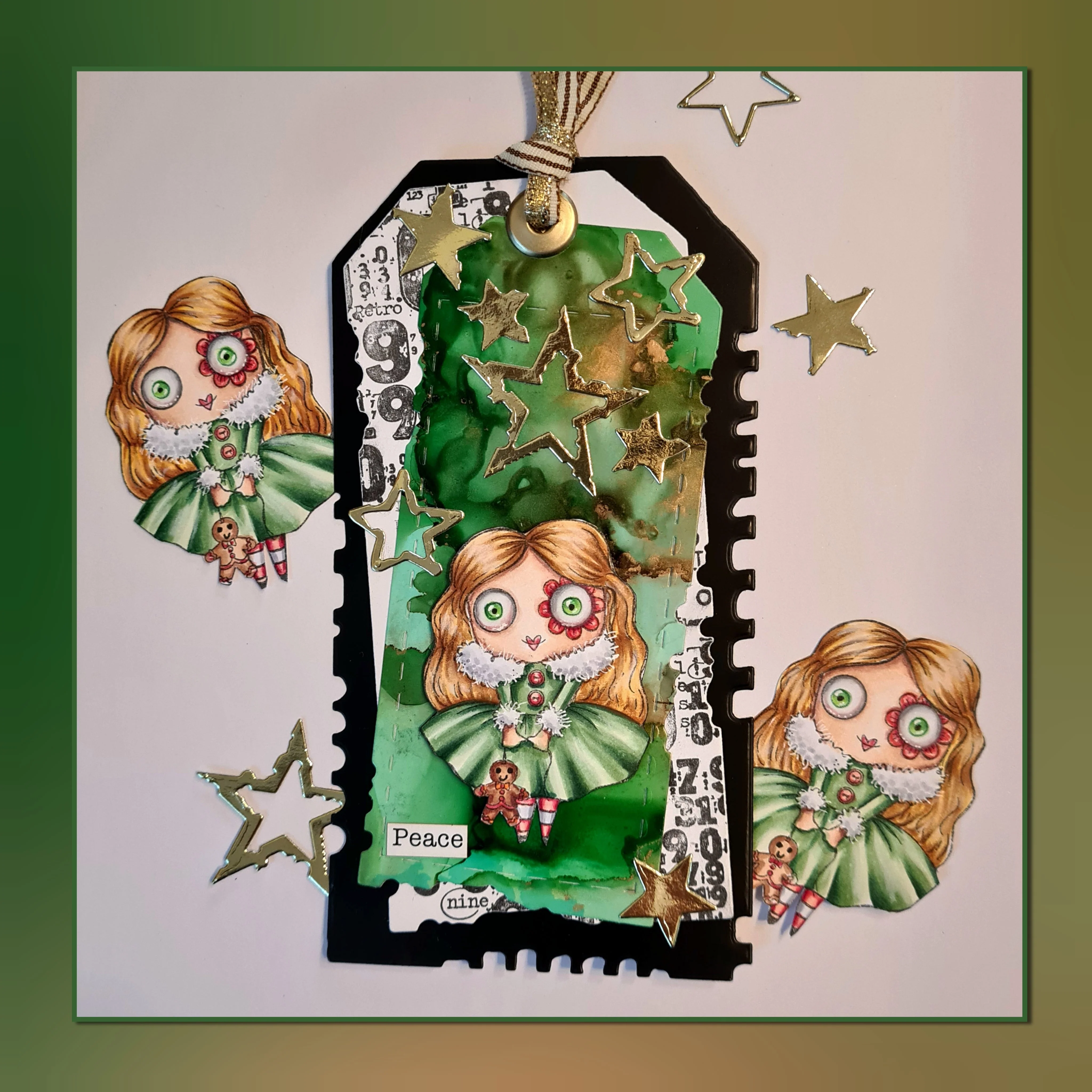 TP-1192 - A7 Stamp Set - Ginger's Gingerbread - Image 8