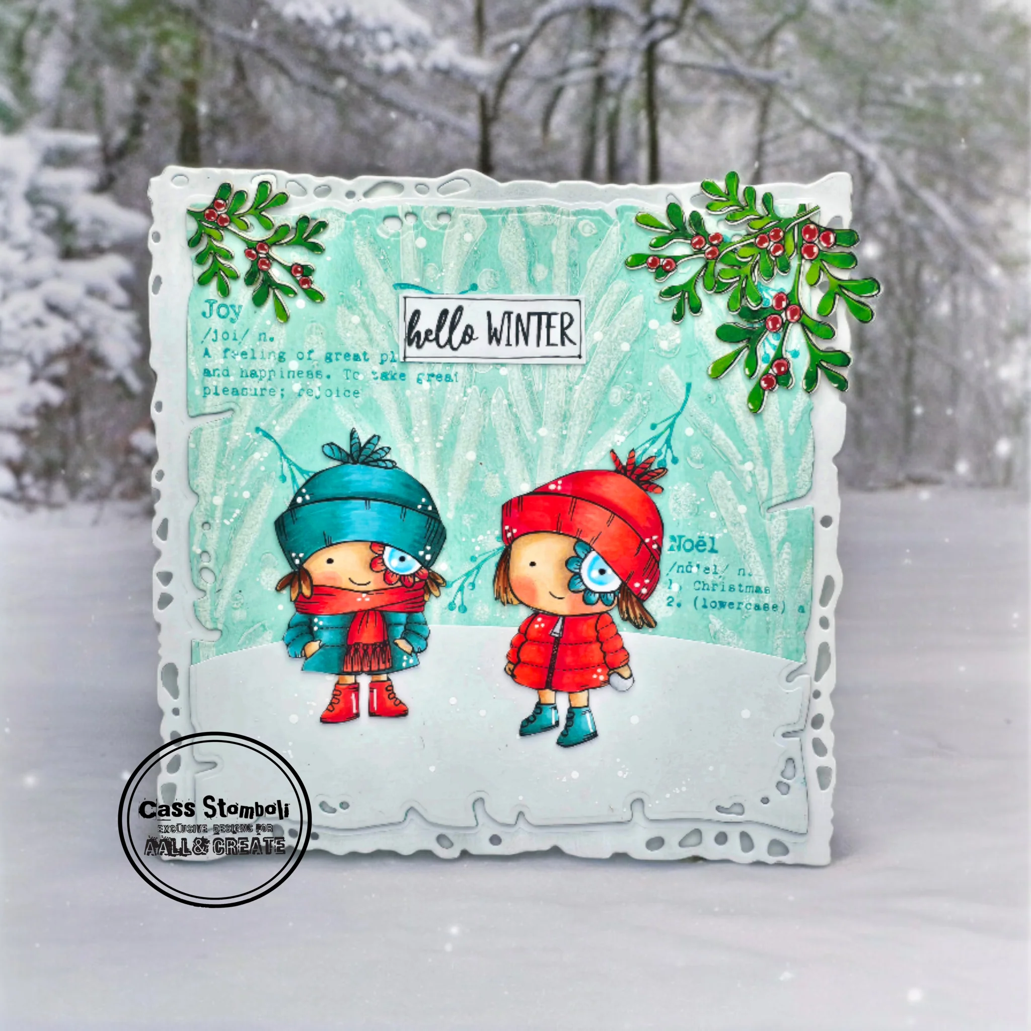 TP-1194 - A7 Stamp Set - Hey Frosty - Image 11