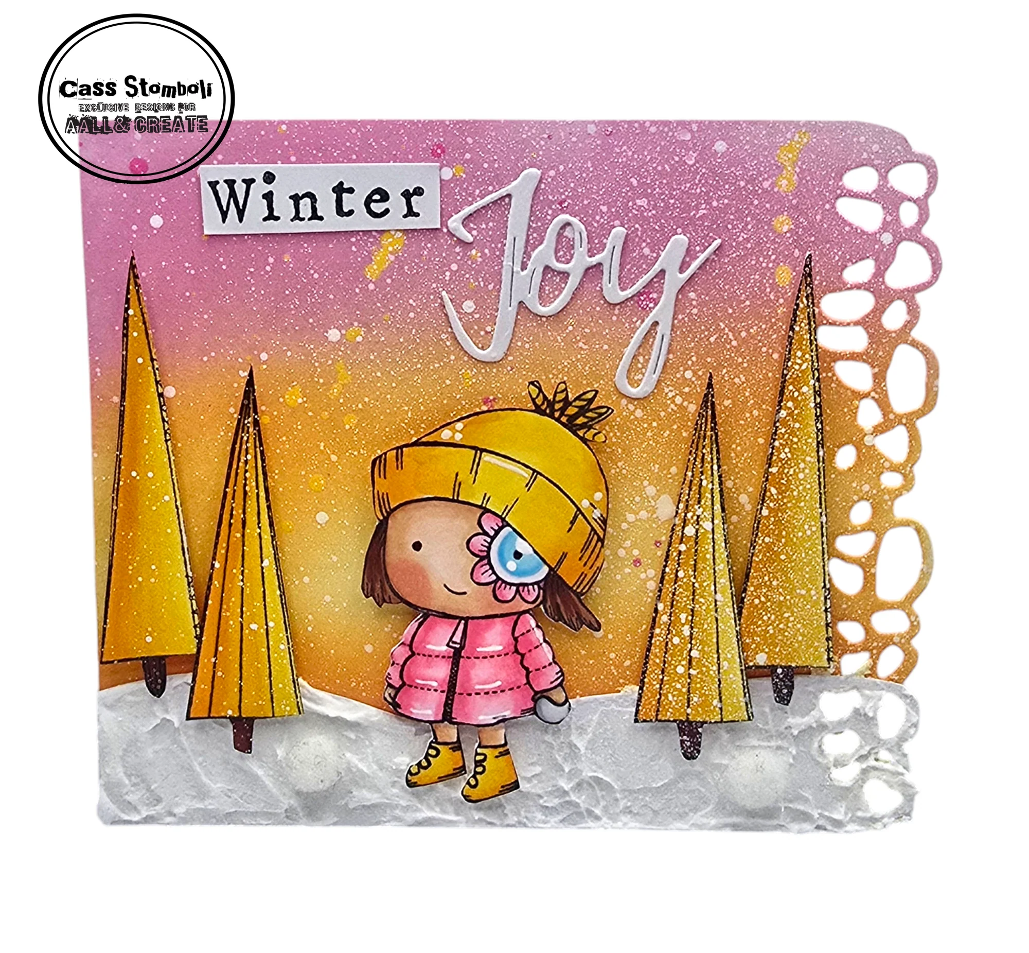 TP-1194 - A7 Stamp Set - Hey Frosty - Image 14