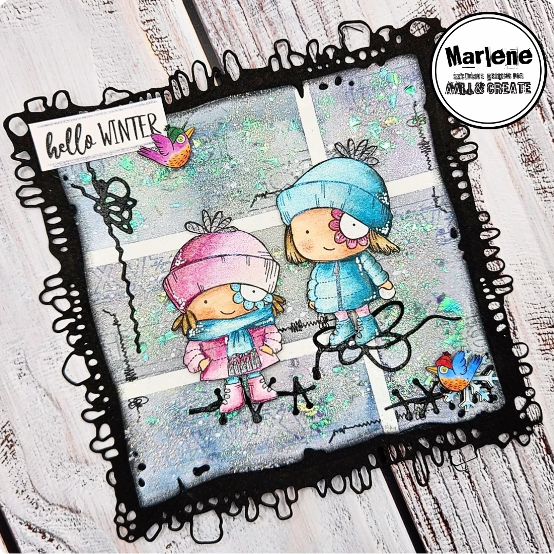 TP-1194 - A7 Stamp Set - Hey Frosty - Image 4