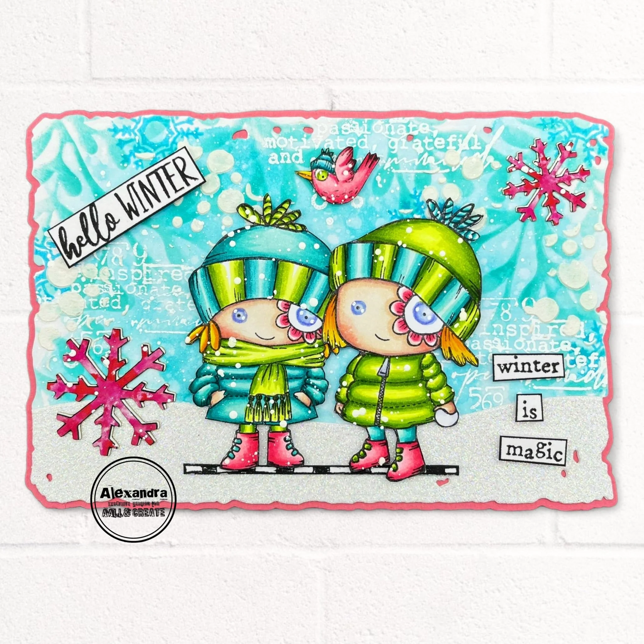 TP-1194 - A7 Stamp Set - Hey Frosty - Image 9