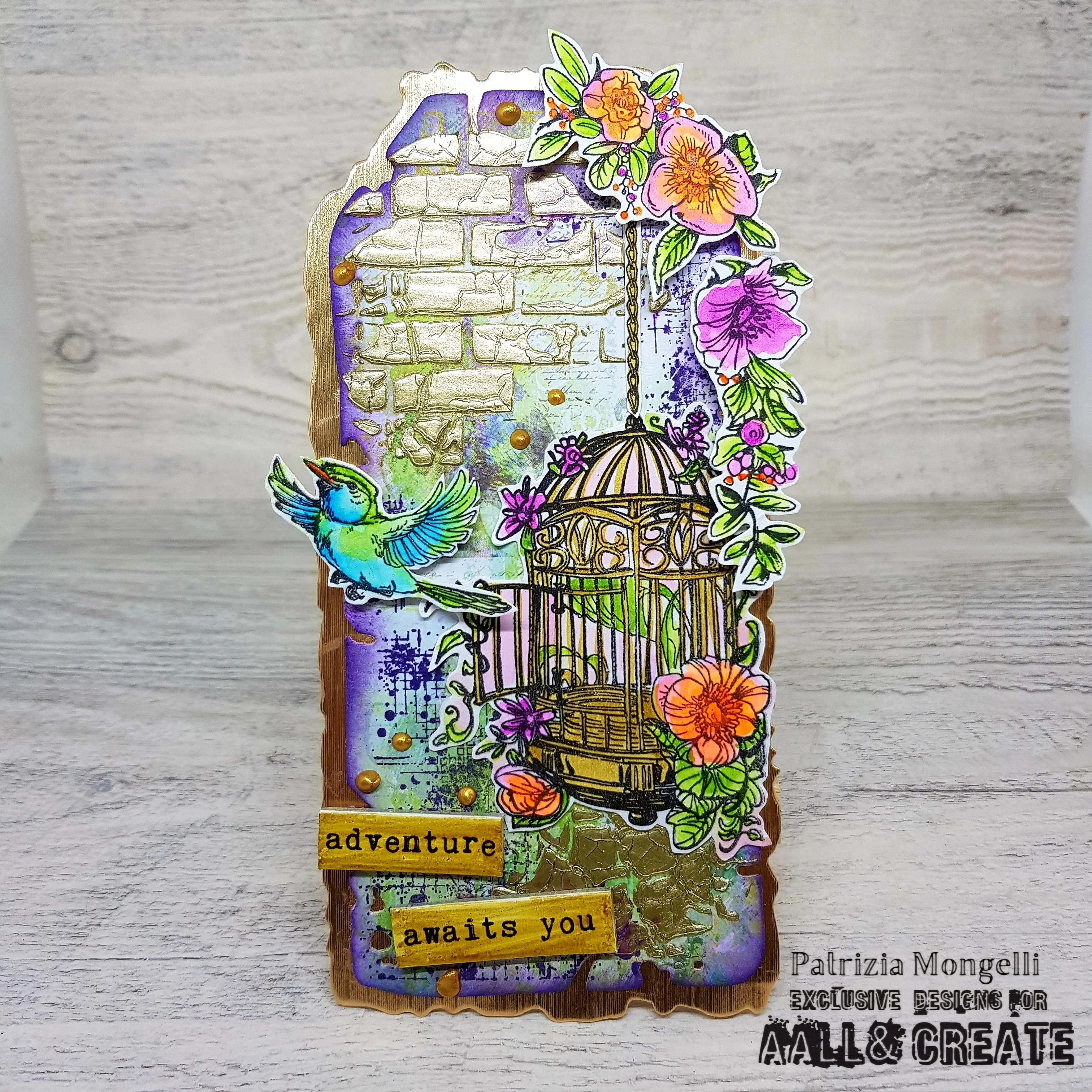 TP-1196 - A6 Stamp Set - Night Wing Petals - Image 15