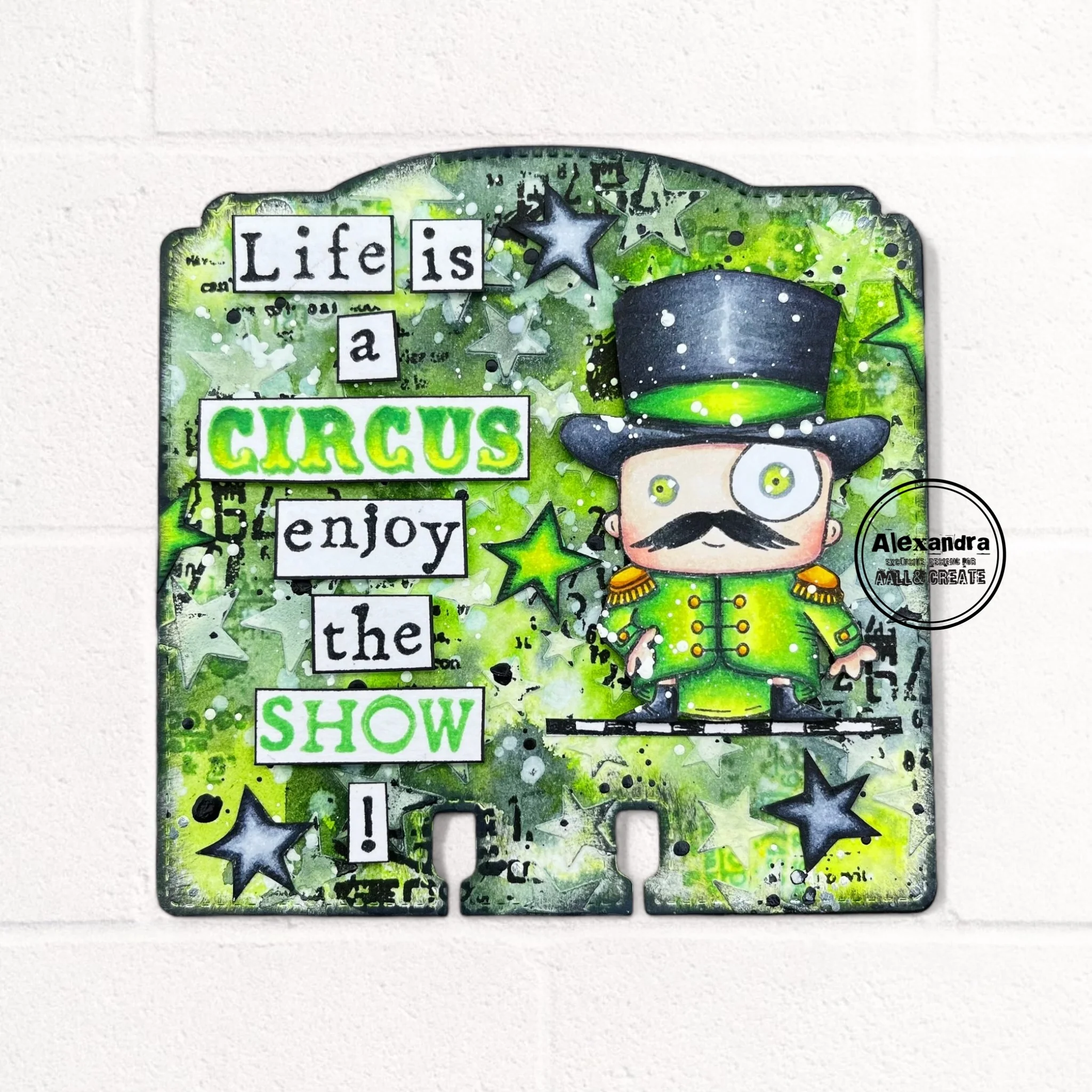 #1206 - A6 Stamp Set - The Big Top - Image 5
