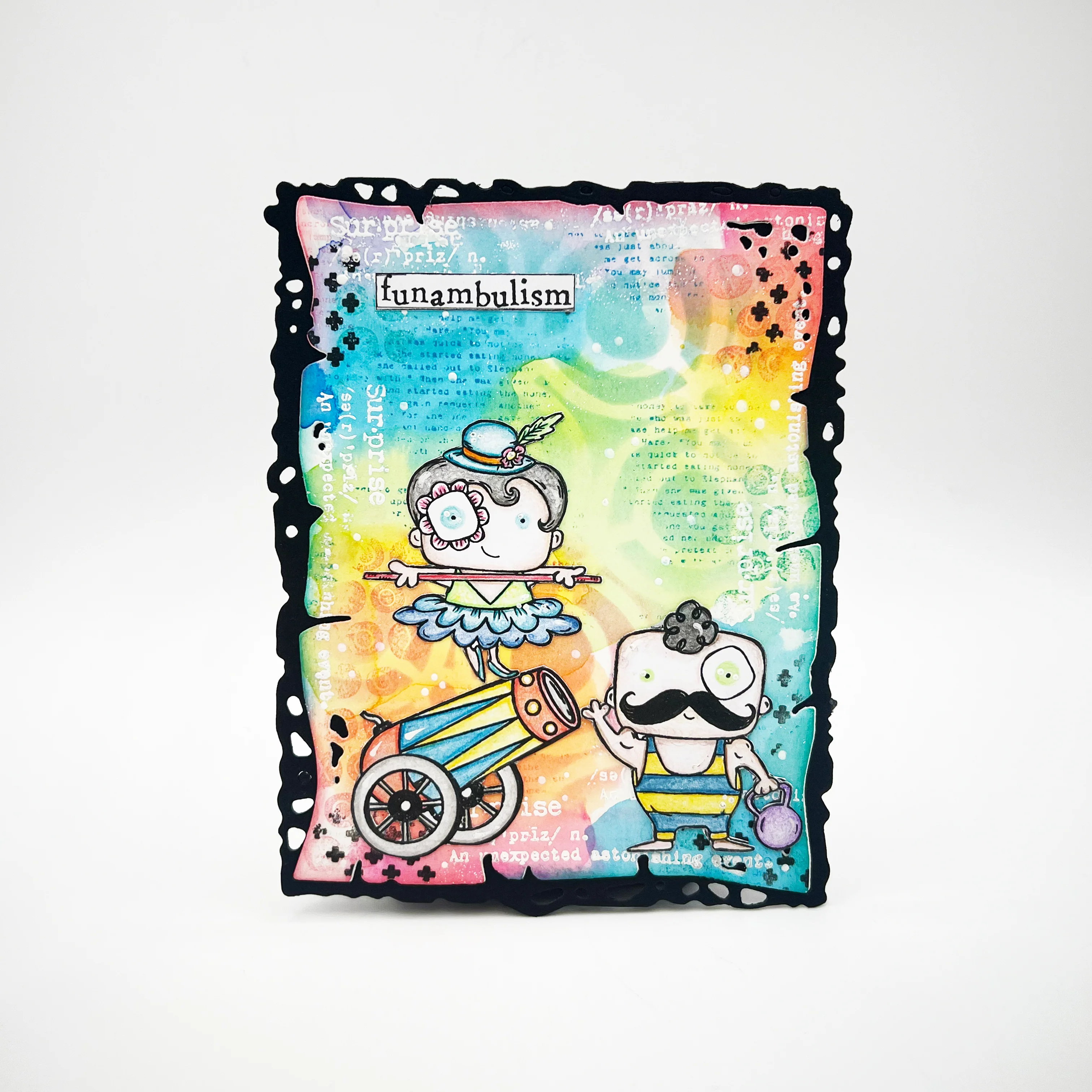 #1206 - A6 Stamp Set - The Big Top - Image 7