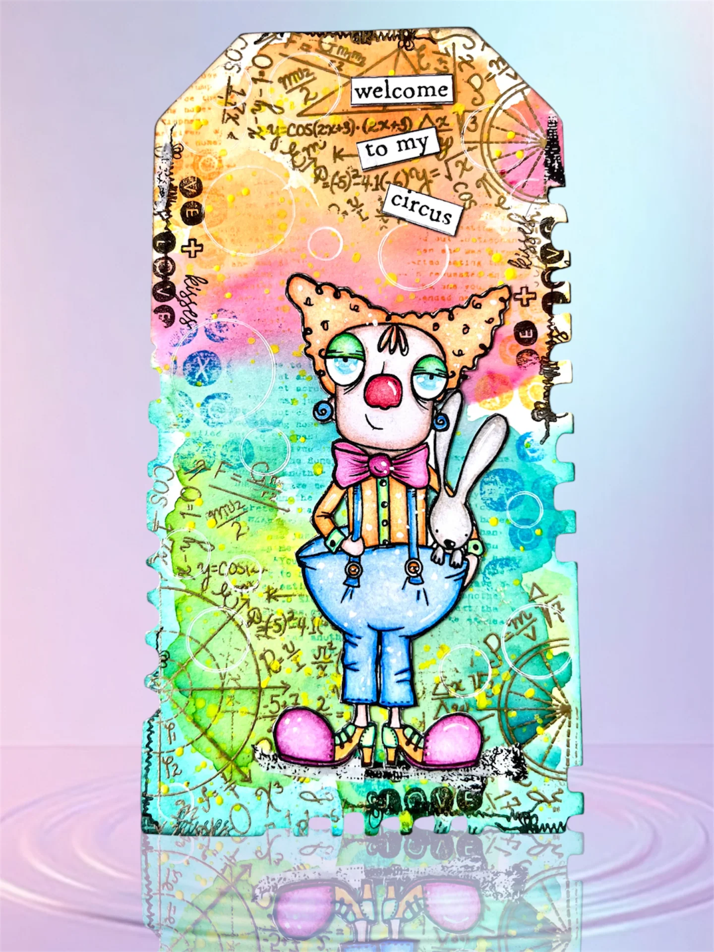 #1207 - A7 Stamp Set - Clown Dee - Image 18