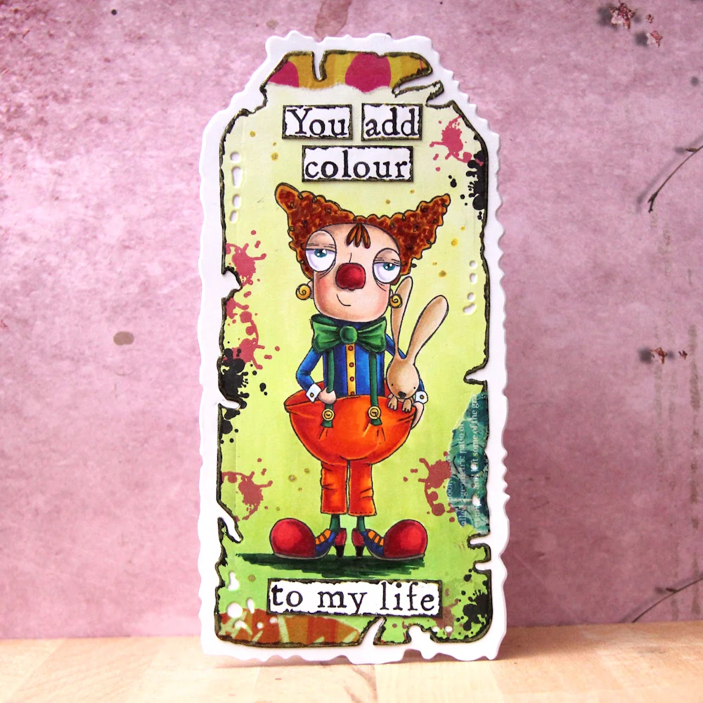 #1207 - A7 Stamp Set - Clown Dee - Image 8