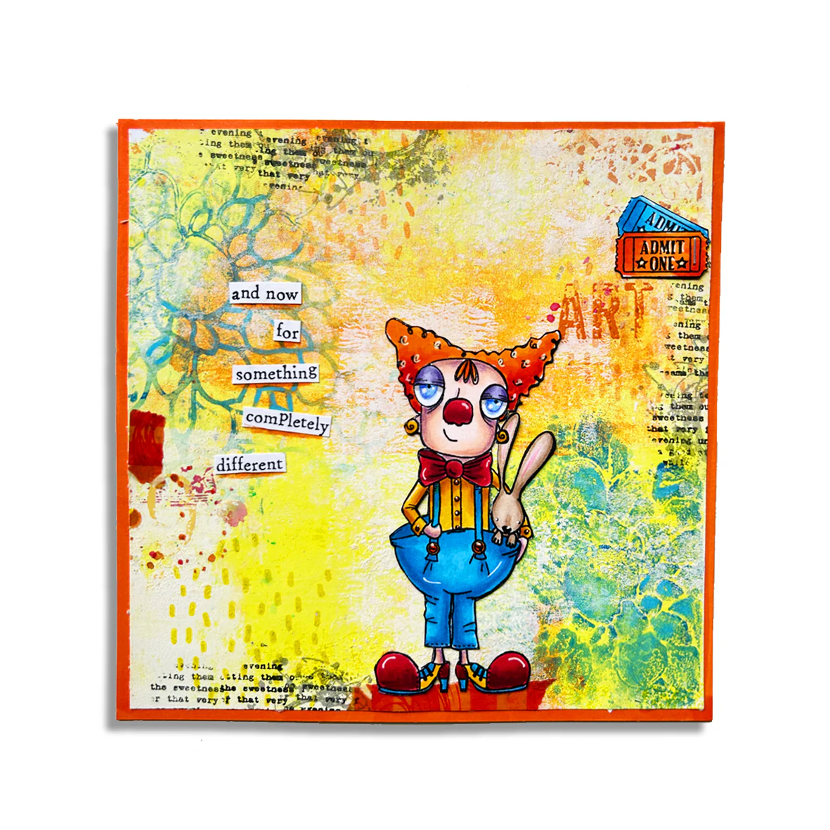 #1207 - A7 Stamp Set - Clown Dee - Image 9