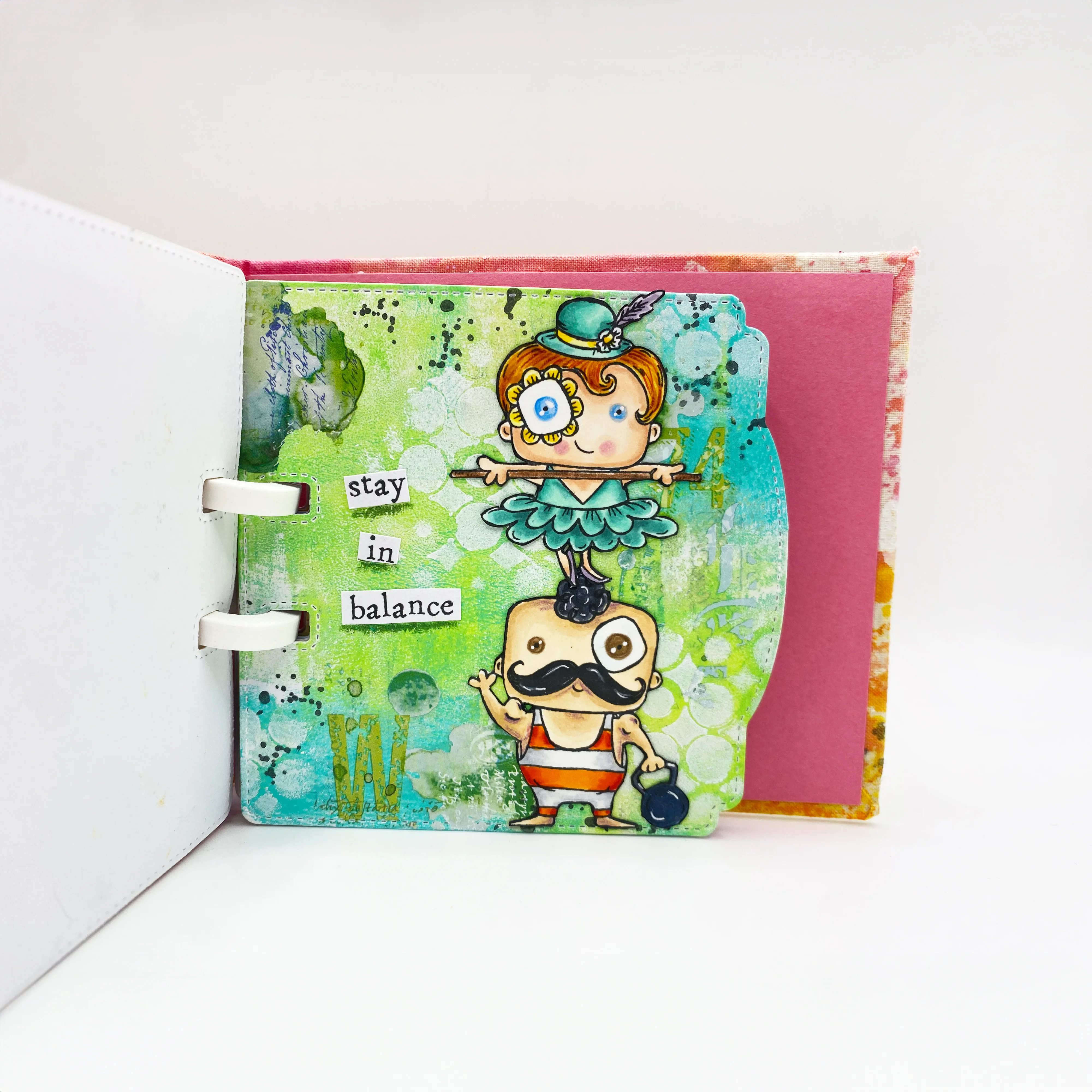 #1208 - A7 Stamp Set - Funambulism - Image 9
