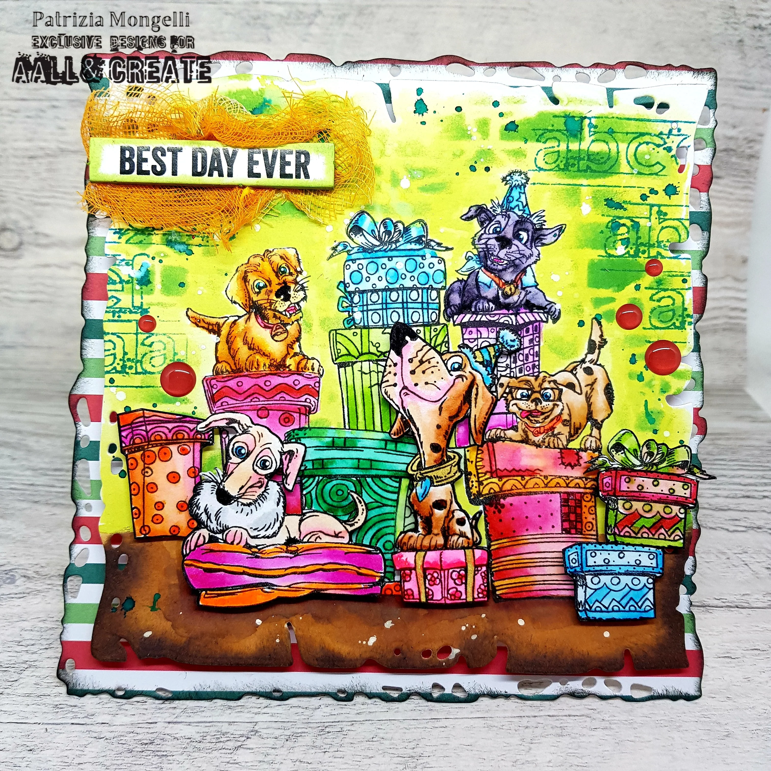 #1212 - A6 Stamp Set - Pawsome Bonanza - Image 5