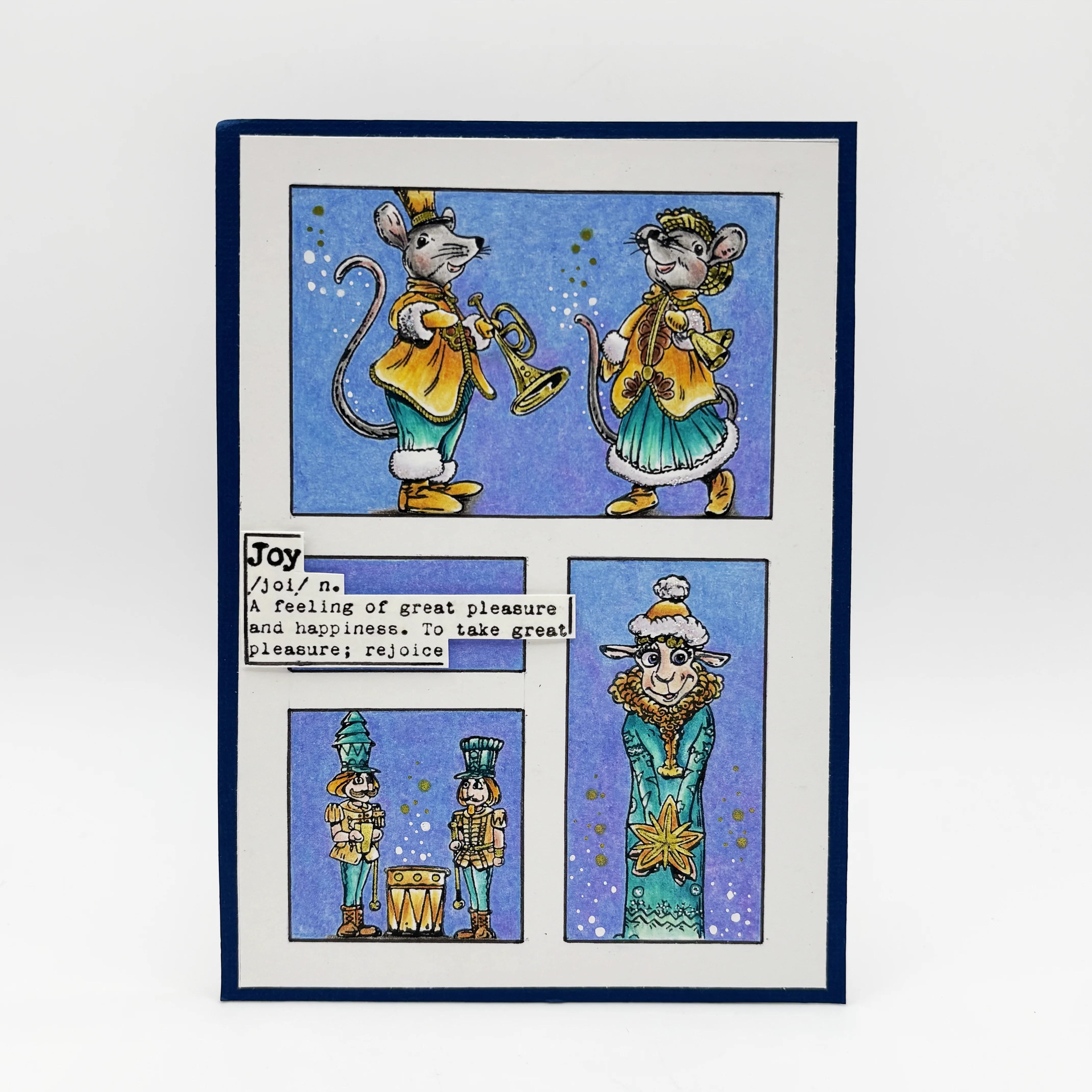 #1215 - A7 Stamp Set - Melodic Mice - Image 6