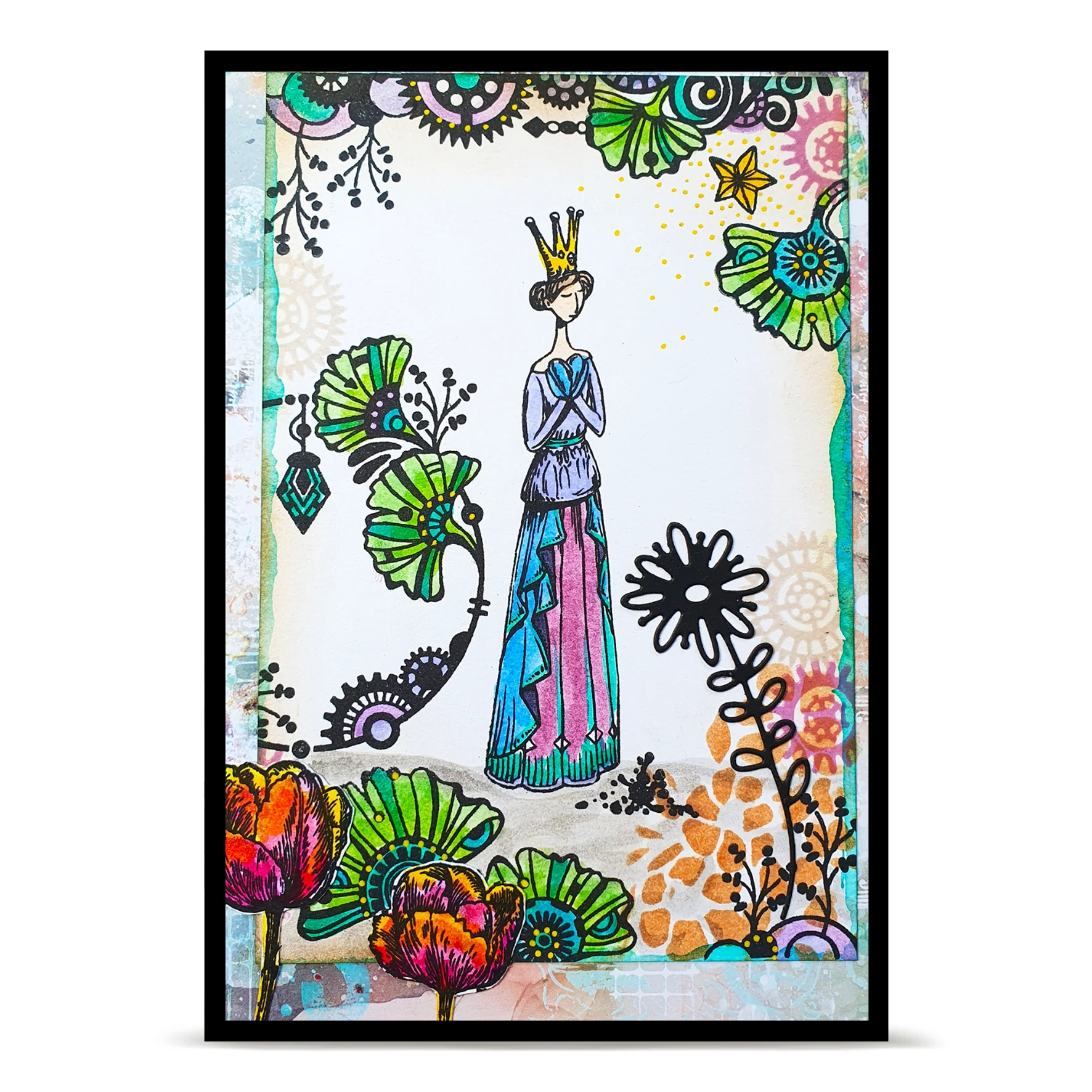 #1220 - A6 Stamp Set - Angel Wings - Image 16