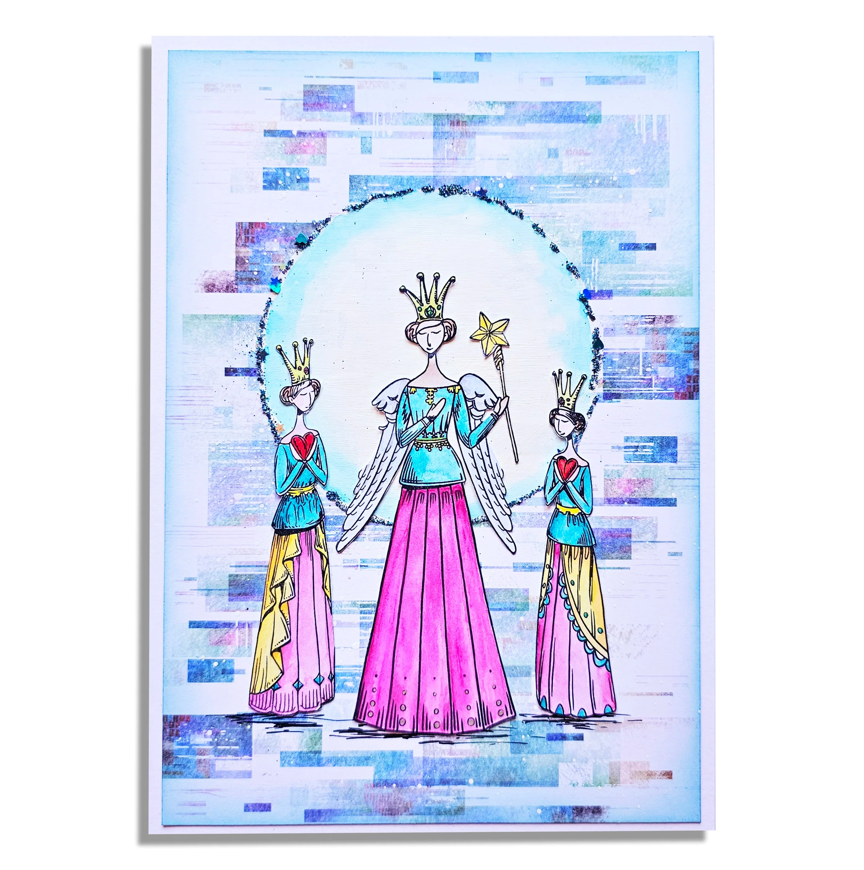 #1220 - A6 Stamp Set - Angel Wings - Image 6